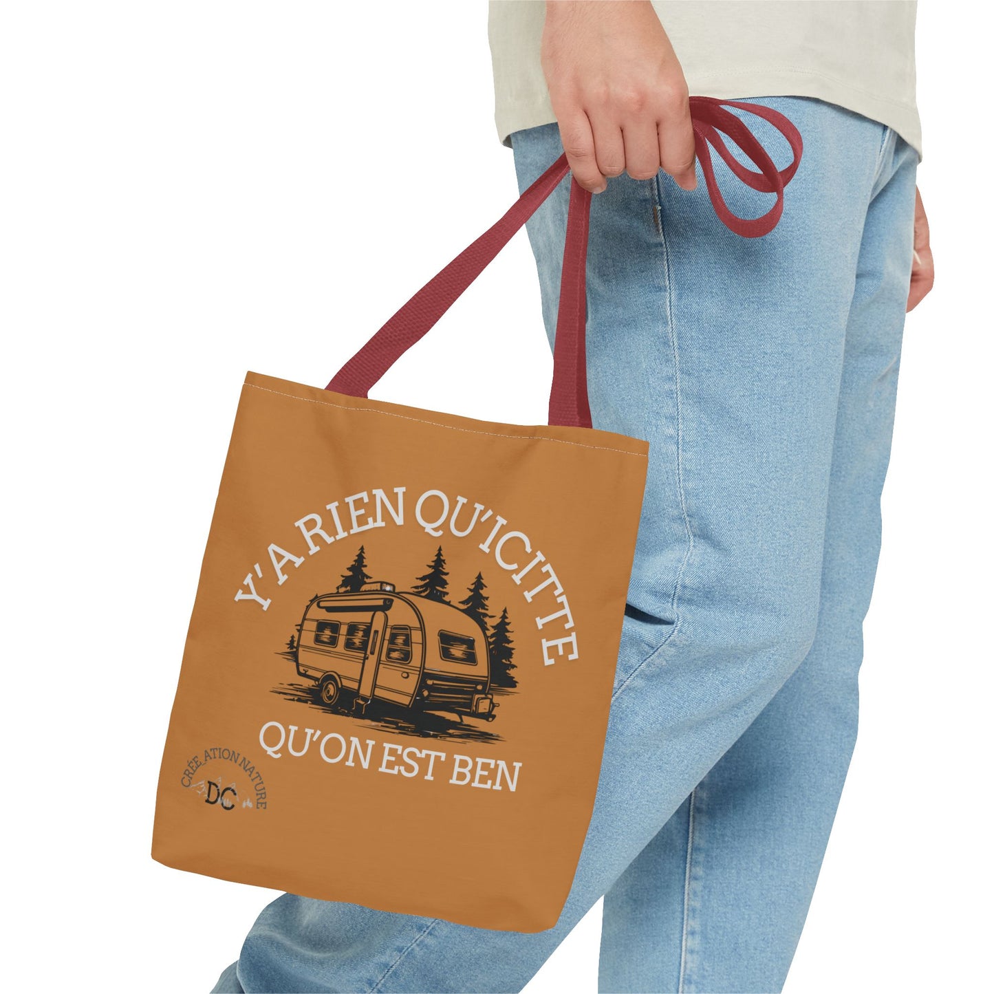 sac fourre-tout - Cozy Camping Tote Bag - Crée_Ation Nature DC