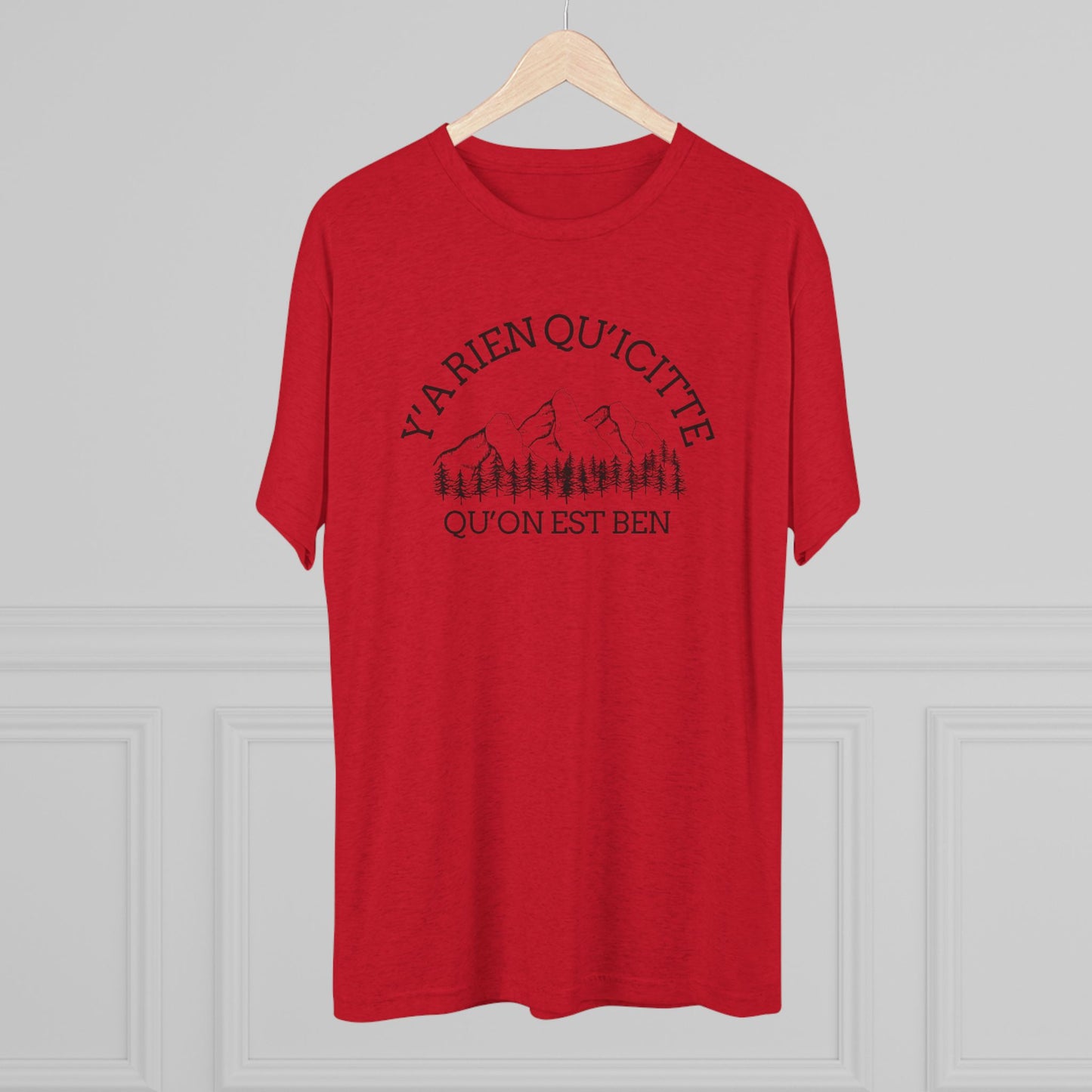 Unisex Tri-Blend Crew Tee - Nature Quote Graphic T-Shirt for Outdoor Enthusiasts - Crée_ation Nature DC