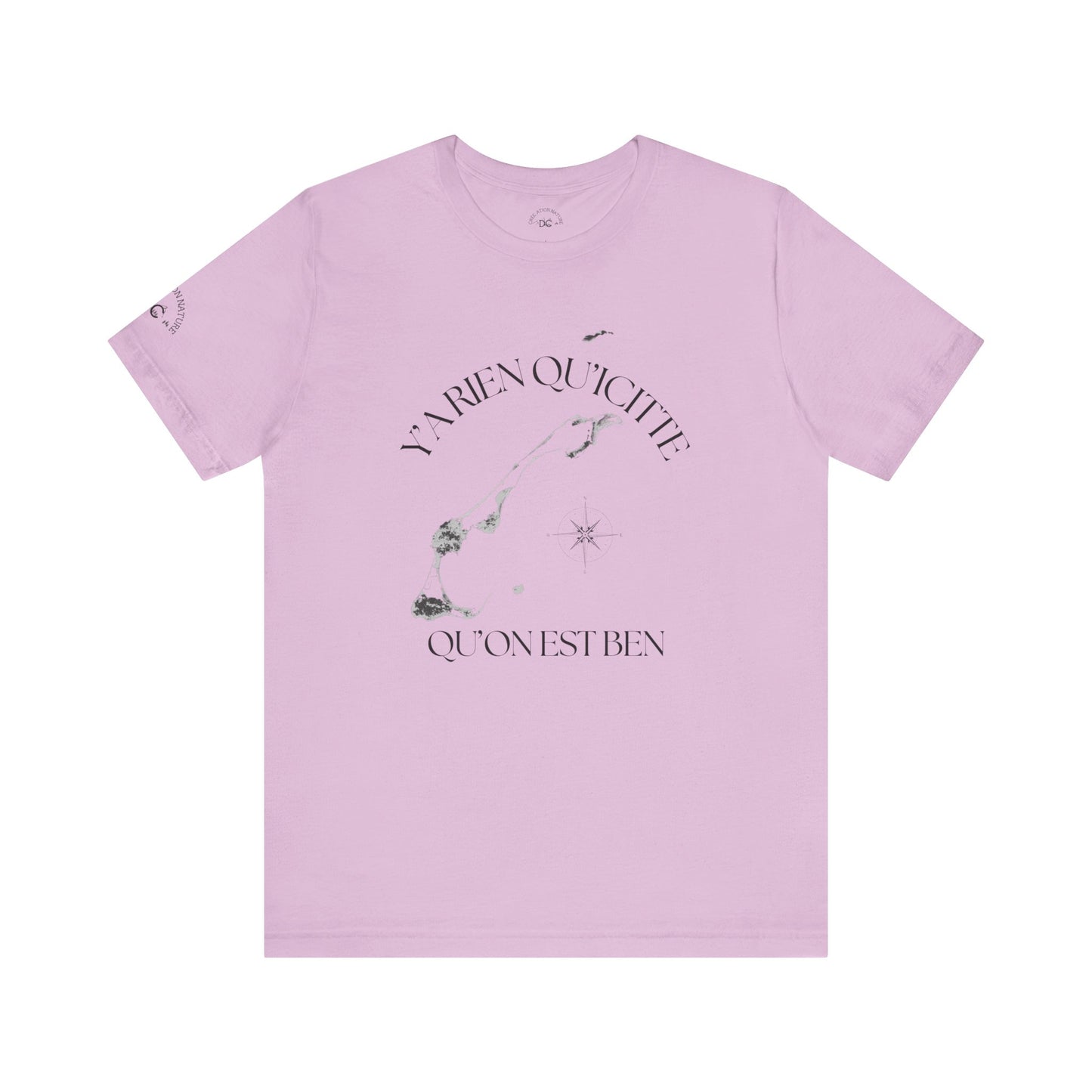 Unisex Jersey Short Sleeve Tee Crée_ation Nature DC