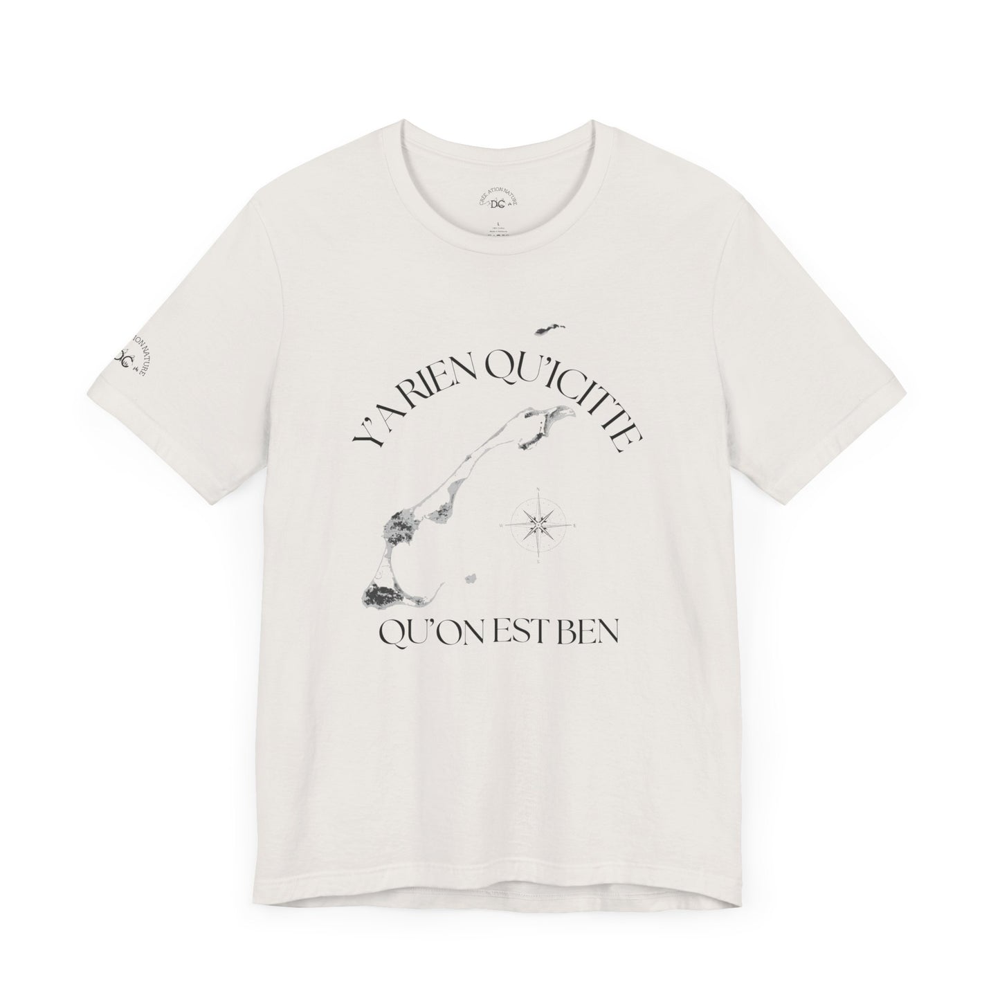 Unisex Jersey Short Sleeve Tee Crée_ation Nature DC