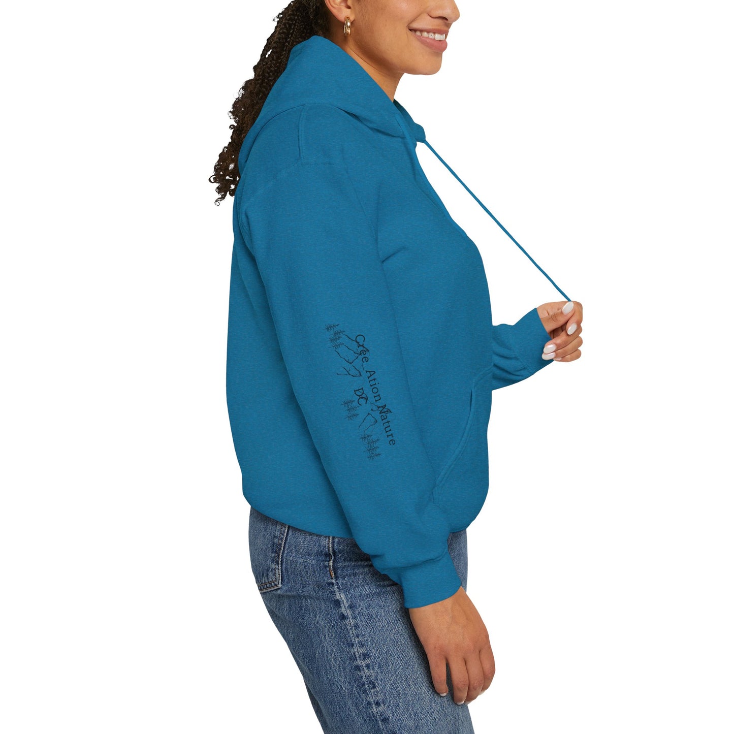 Sweats a capuche Unisex Heavy Blend™ Hooded Sweatshirt - Cozy Adventure Vibes - Perfect for Outdoor Lovers-Crée_ation Nature DC