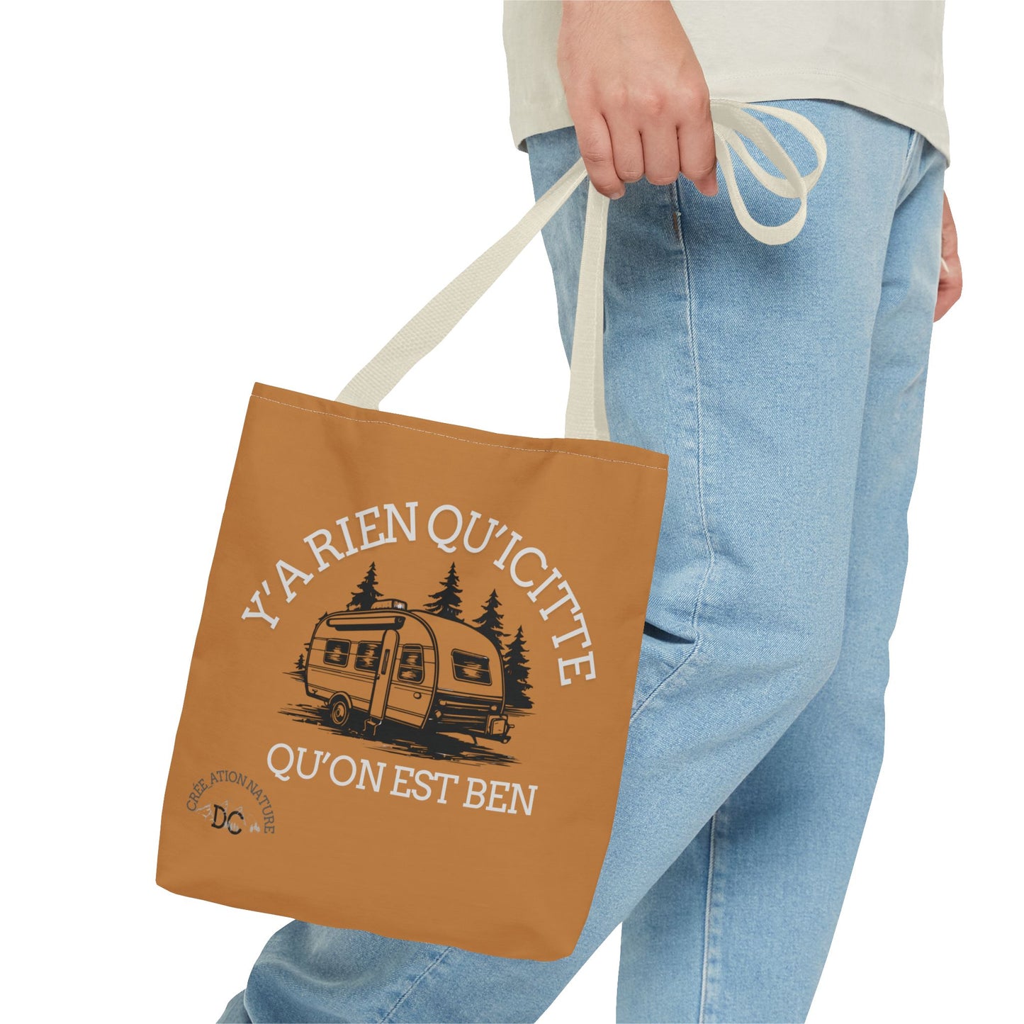 sac fourre-tout - Cozy Camping Tote Bag - Crée_Ation Nature DC
