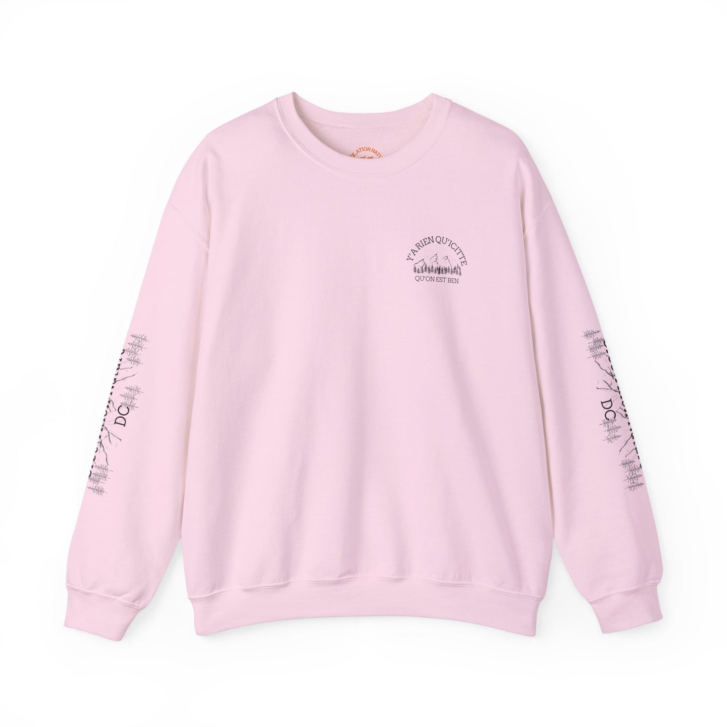 sweat-shirt à col rond confortable - Perfect for Casual Outings & Holidays Cree_Ation Nature DC