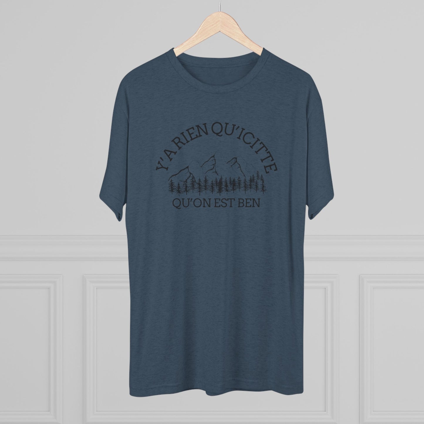 Unisex Tri-Blend Crew Tee - Nature Quote Graphic T-Shirt for Outdoor Enthusiasts - Crée_ation Nature DC