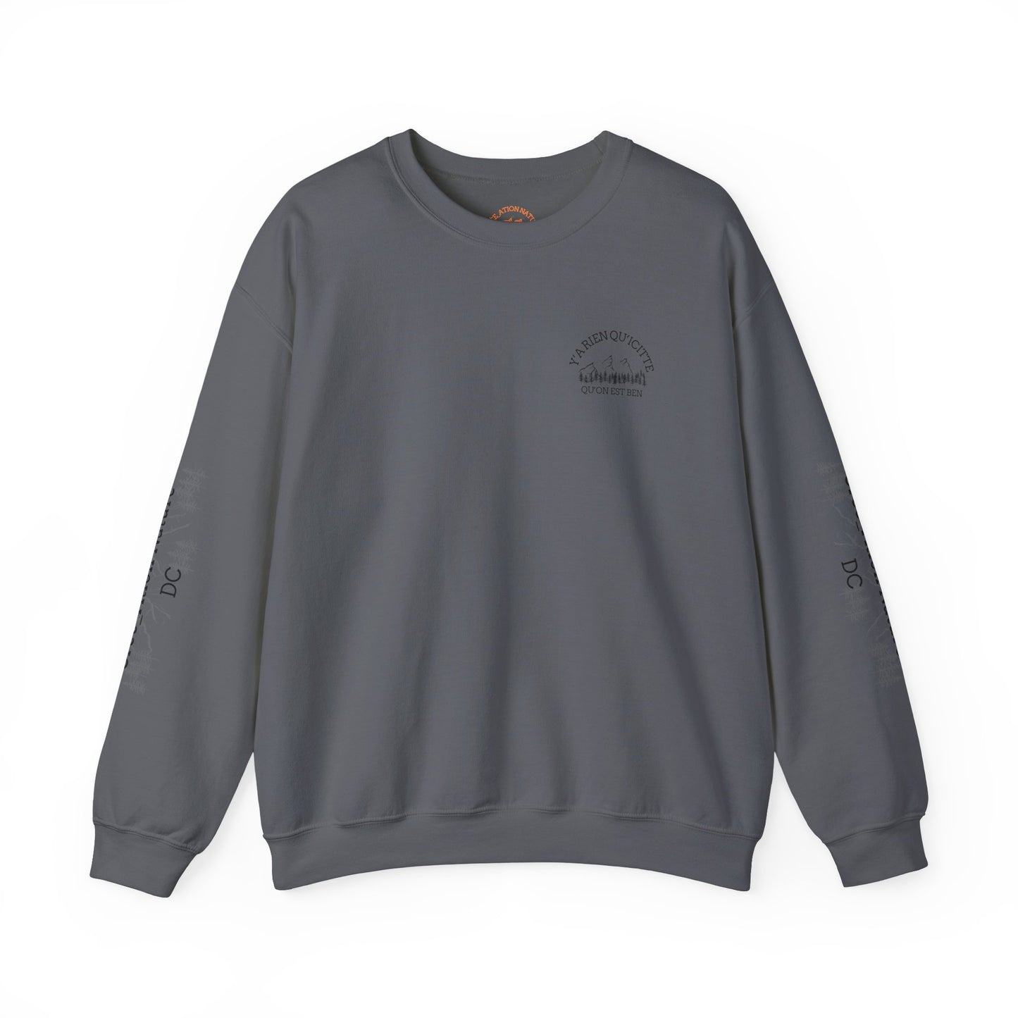 sweat-shirt à col rond confortable - Perfect for Casual Outings & Holidays Cree_Ation Nature DC