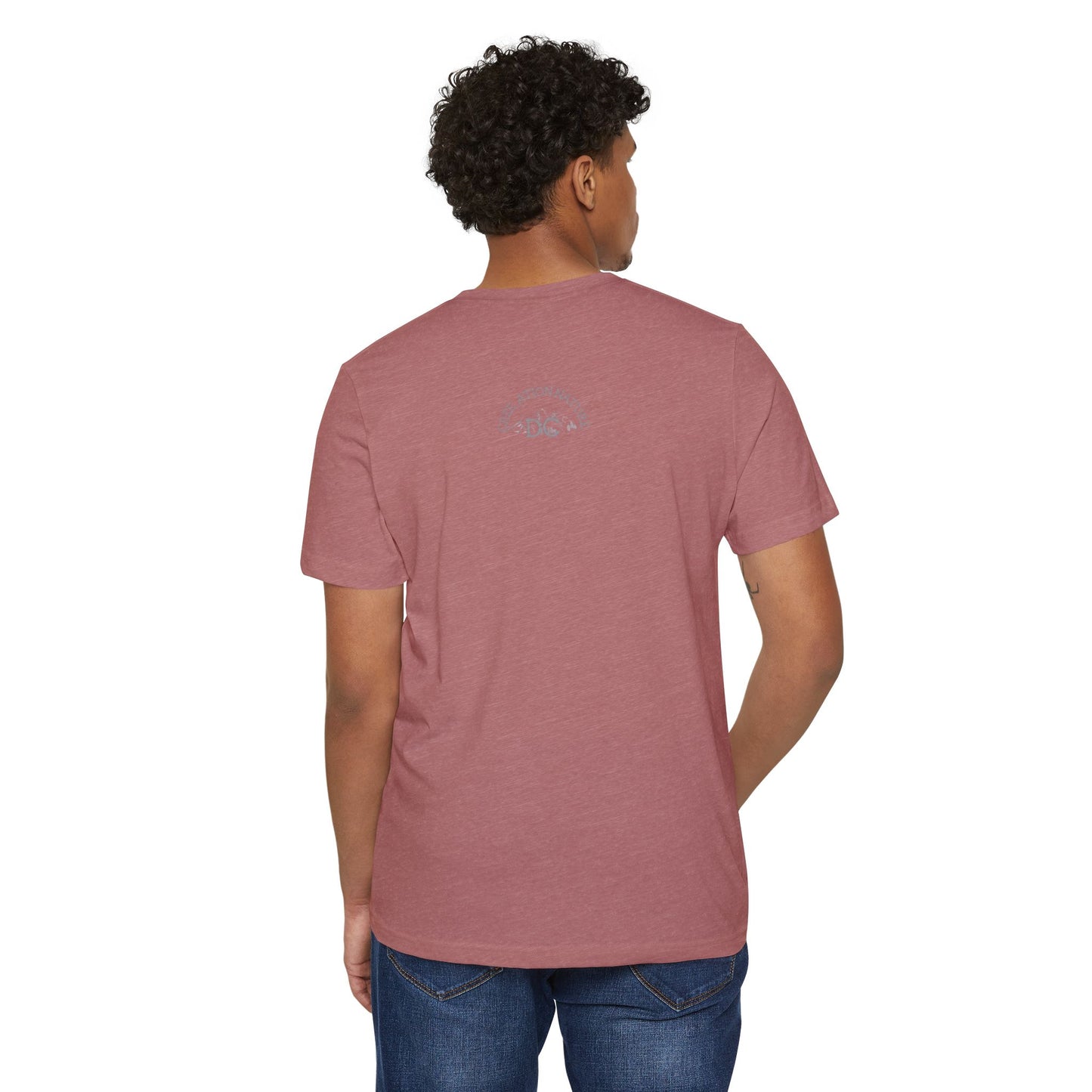 Eco-Friendly Mountain Vibes T-Shirt | Unisex Organic Tee for Nature Lovers -Crée_ation Nature DC