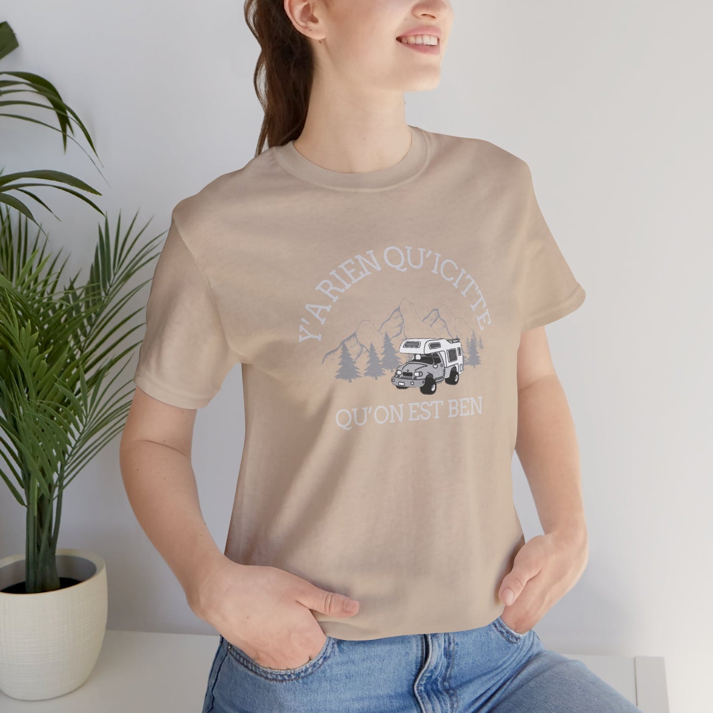Adventure Ready Unisex Tee - 'Ya Rien Qu'Il Citte' Graphic-Crée_ation Nature DC