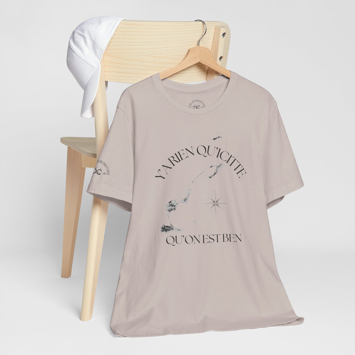 Unisex Jersey Short Sleeve Tee Crée_ation Nature DC