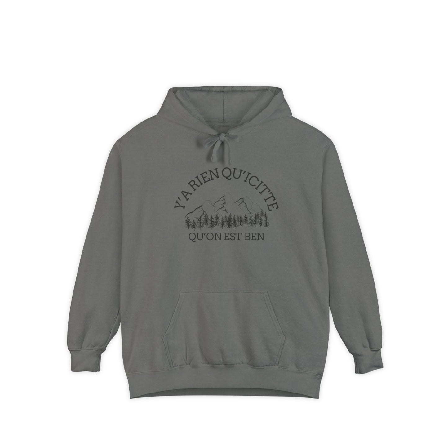 Sweats à capuche Cozy Unisex Garment-Dyed Hoodie - Nature Inspired Design - Crée_ation Nature DC