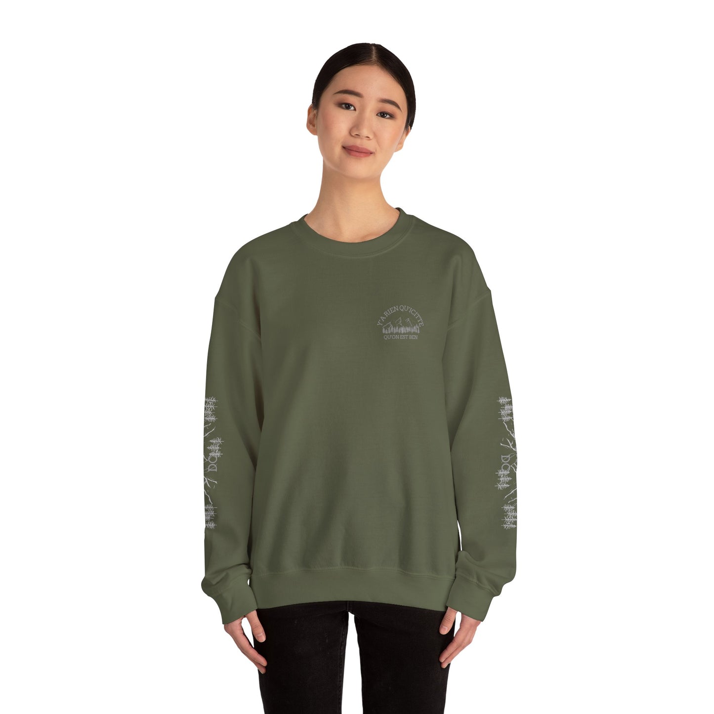 sweat-shirt unisexe à col rond ultime – Cozy Outerwear with Graphic Design