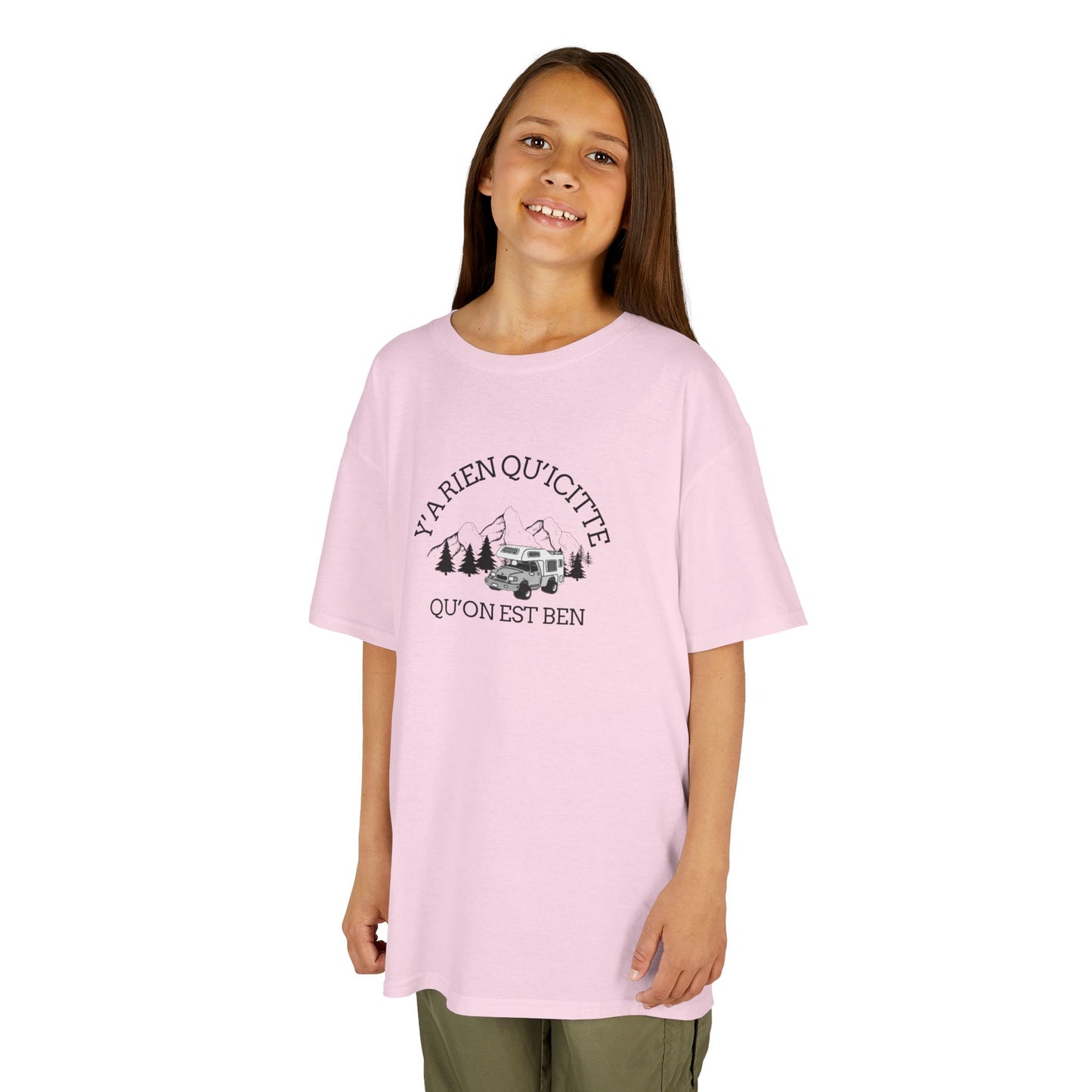 t-shirt en coton™ épais pour enfants- Adventure Awaits Kids Tee - Crée_Ation Nature DC
