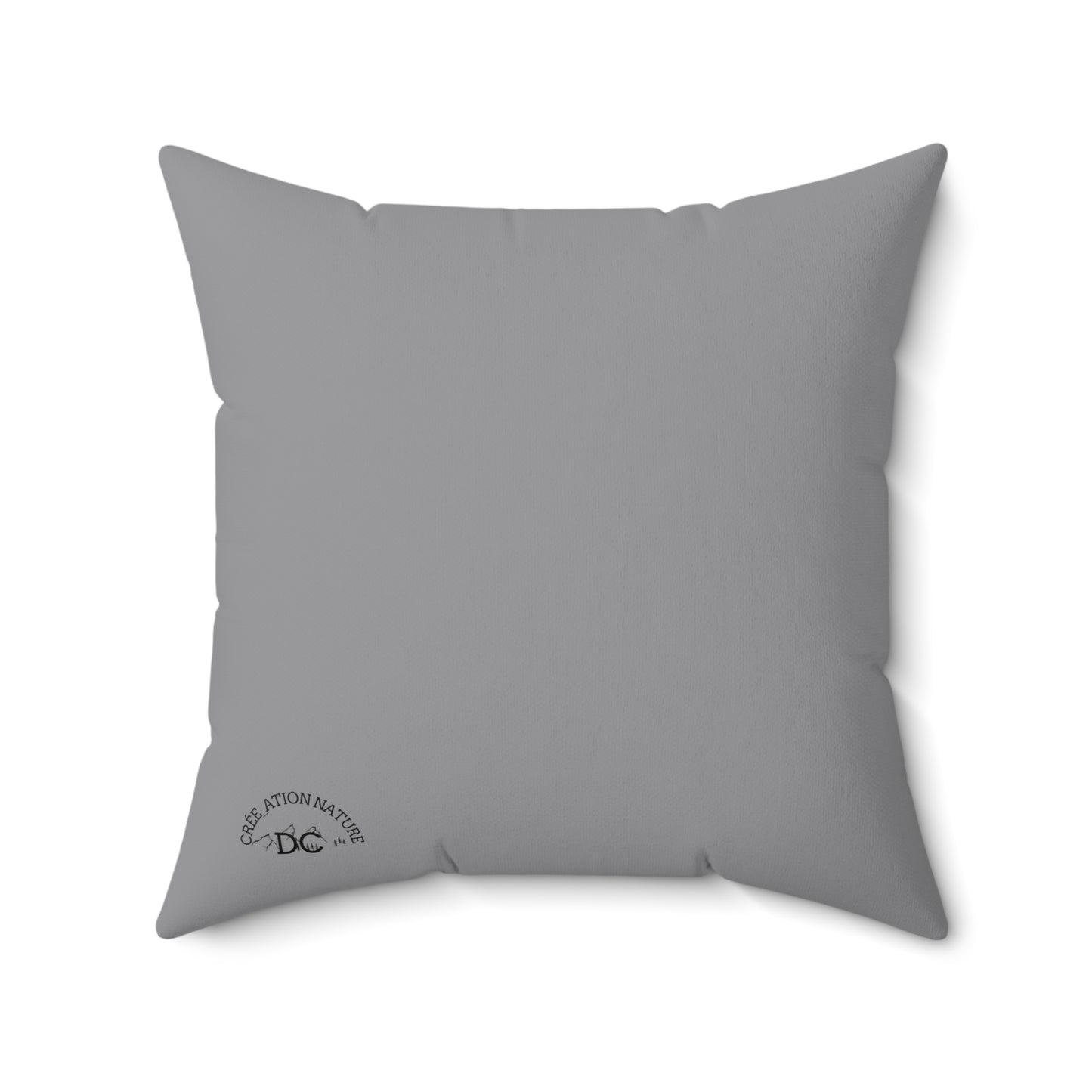 Adventure Quote Pillow - Y'a Rien Qu'citte Qu'on Est Ben - cousin camping - Cée_ation Nature DC