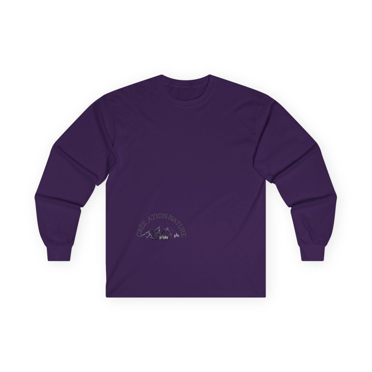 Inspirational Nature Long Sleeve Tee - Unisex Ultra Cotton Shirt for Outdoor Lovers