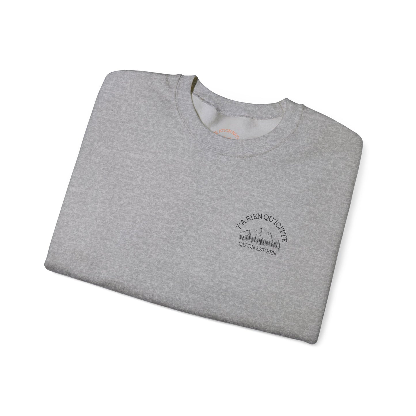sweat-shirt à col rond confortable - Perfect for Casual Outings & Holidays Cree_Ation Nature DC