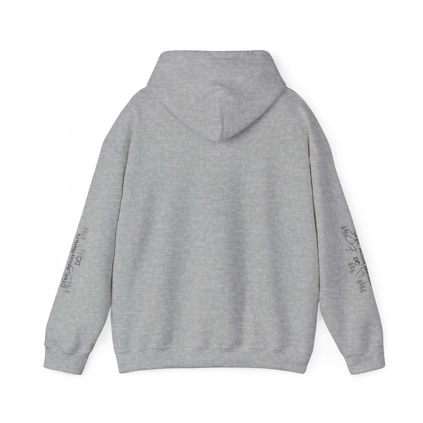 sweats a capuche -Inspirational Quote Unisex Hoodie - Cozy Heavy Blend Sweatshirt - Crée_ation Nature DC