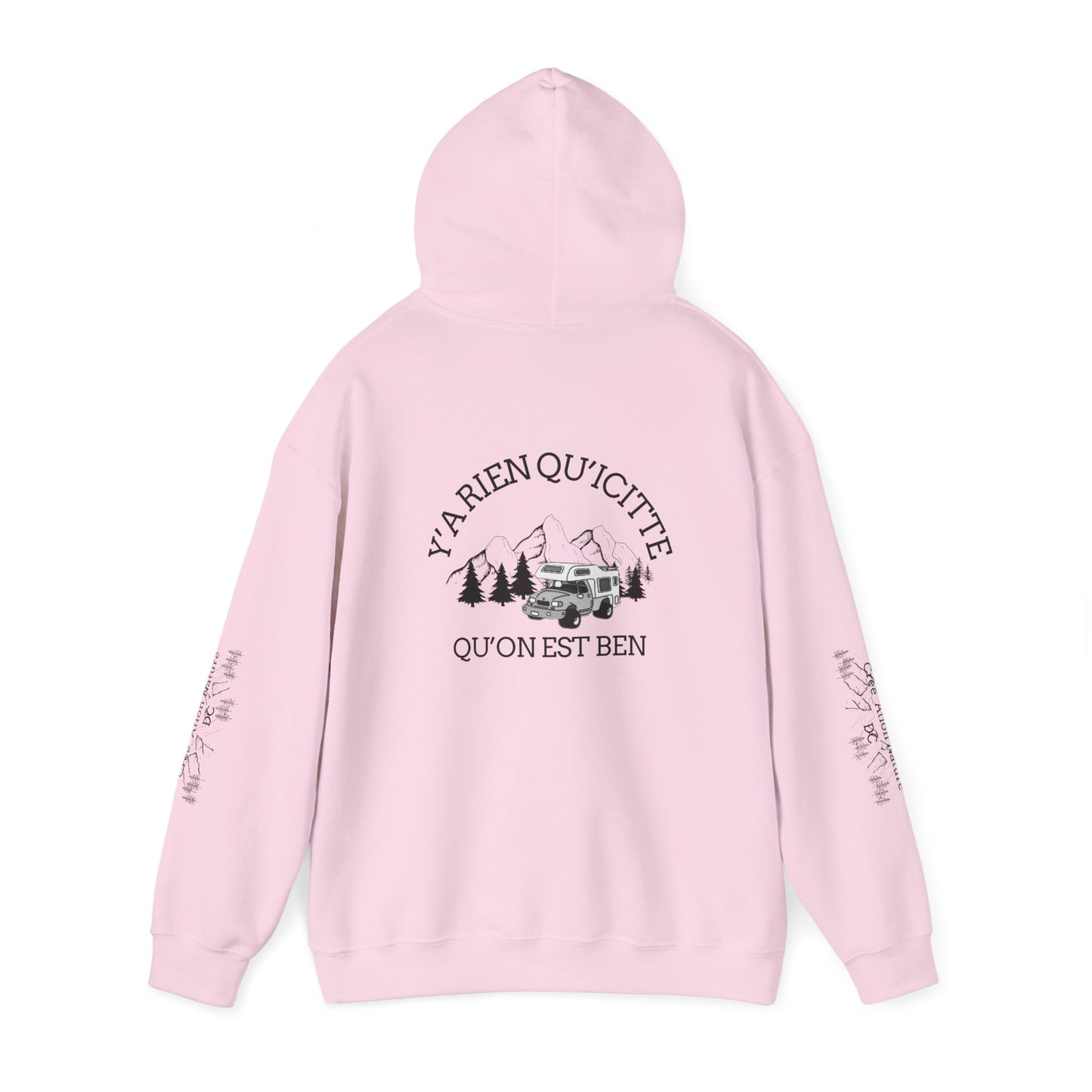 Sweats a capuche Unisex Heavy Blend™ Hooded Sweatshirt - Cozy Adventure Vibes - Perfect for Outdoor Lovers-Crée_ation Nature DC