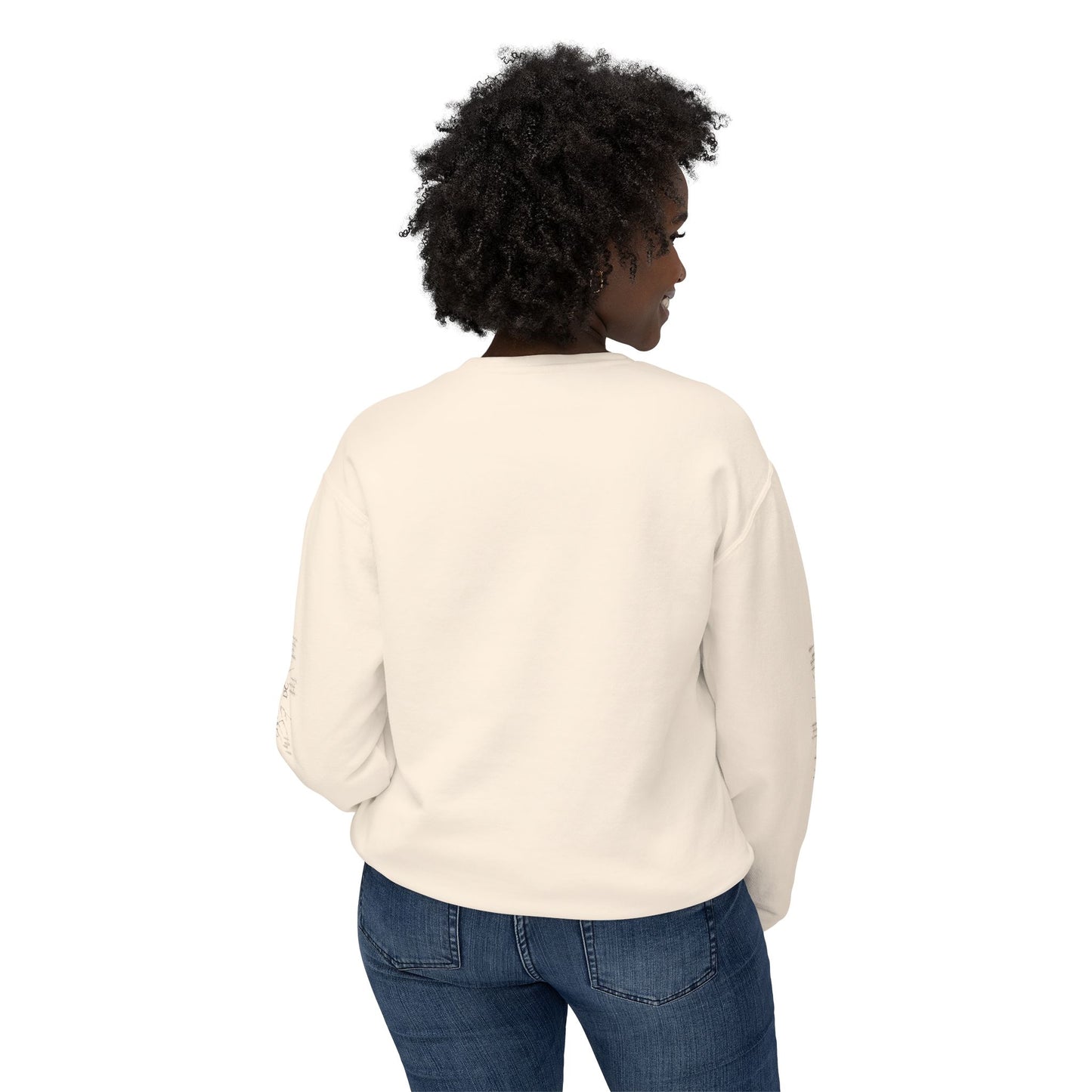 Unisex Lightweight Crewneck Sweatshirt - Crée_ation Nature DC