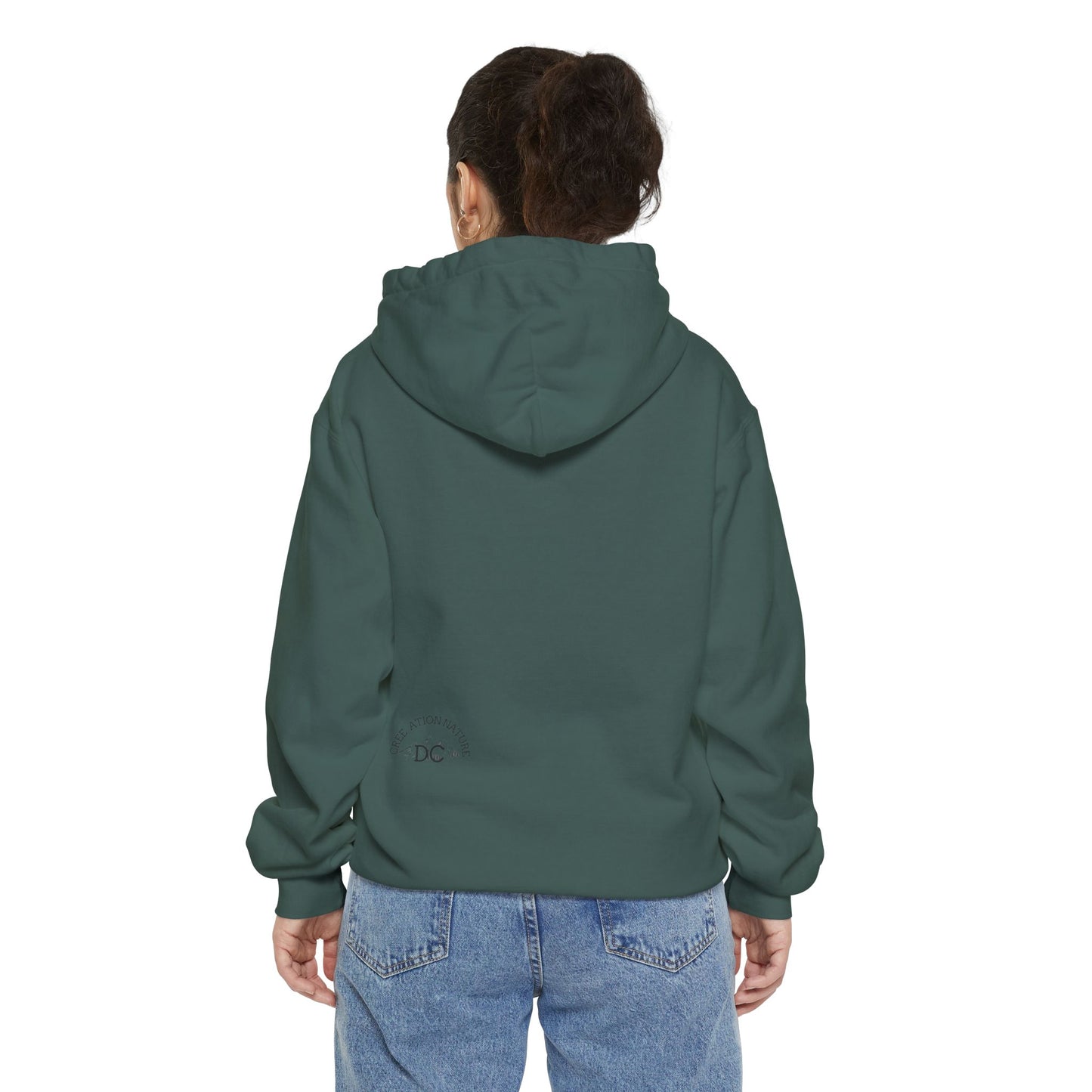 Sweats à capuche Cozy Unisex Garment-Dyed Hoodie - Nature Inspired Design - Crée_ation Nature DC