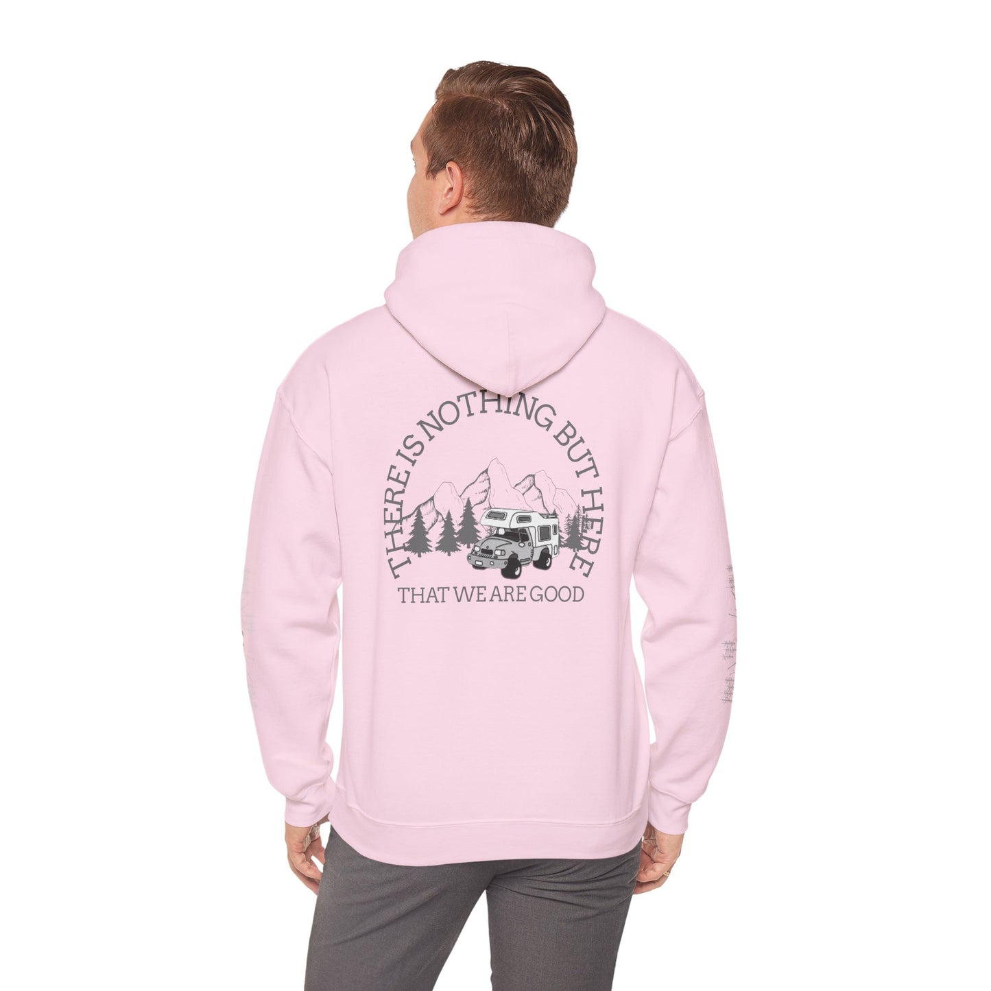 hoodie Adventure-Ready Unisex Hoodie - 'There Is Nothing But Here'