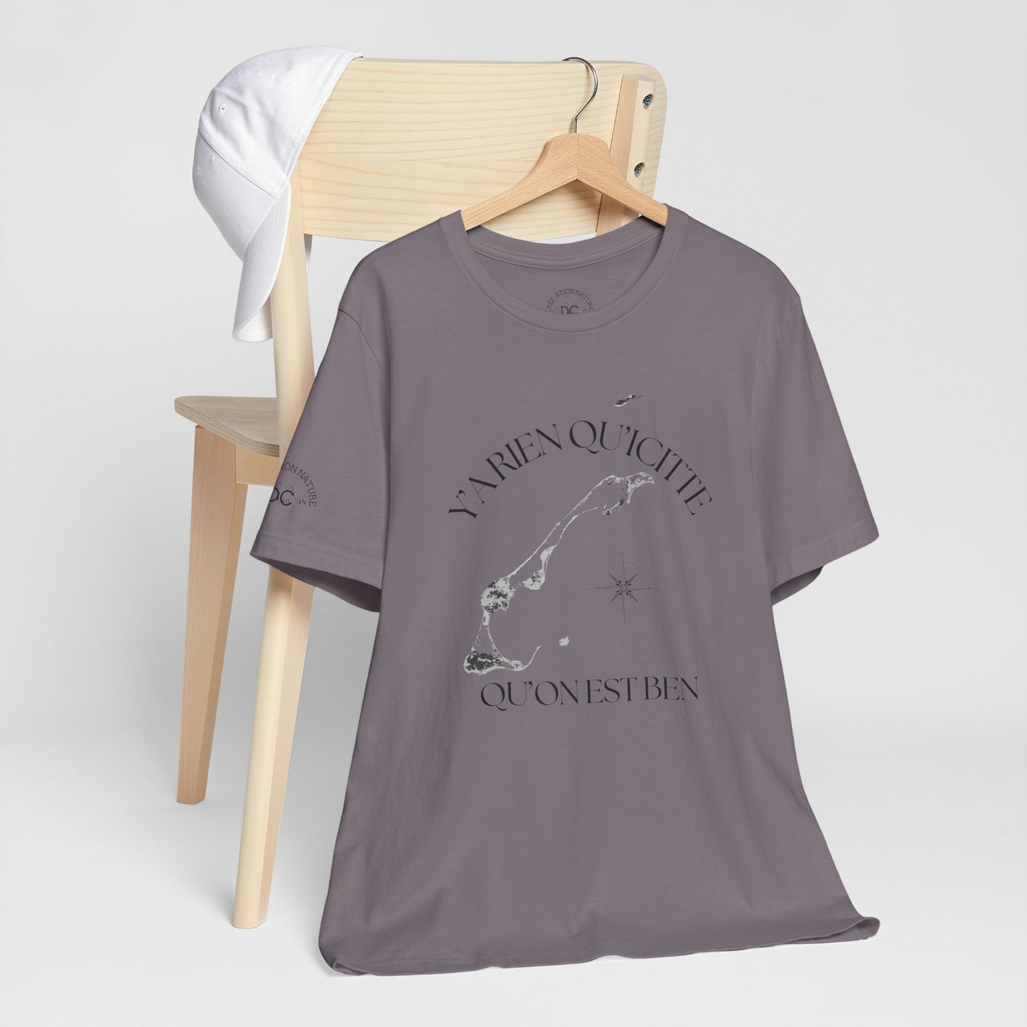 Unisex Jersey Short Sleeve Tee Crée_ation Nature DC