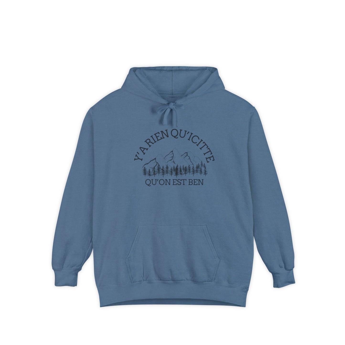 Sweats à capuche Cozy Unisex Garment-Dyed Hoodie - Nature Inspired Design - Crée_ation Nature DC