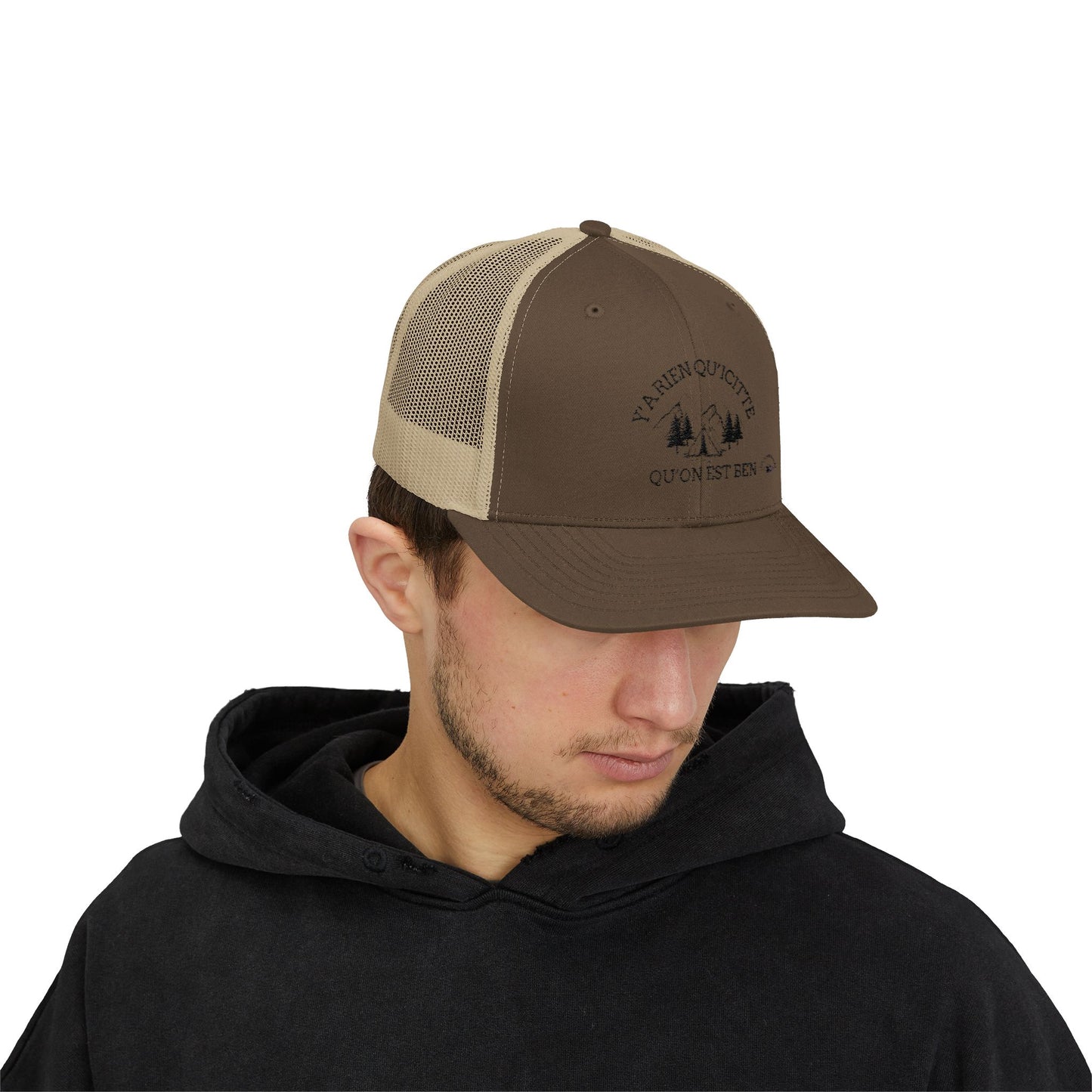 Outdoor Adventure Snapback Trucker Cap – Perfect for Nature Lovers- Crée_ation Nature DC