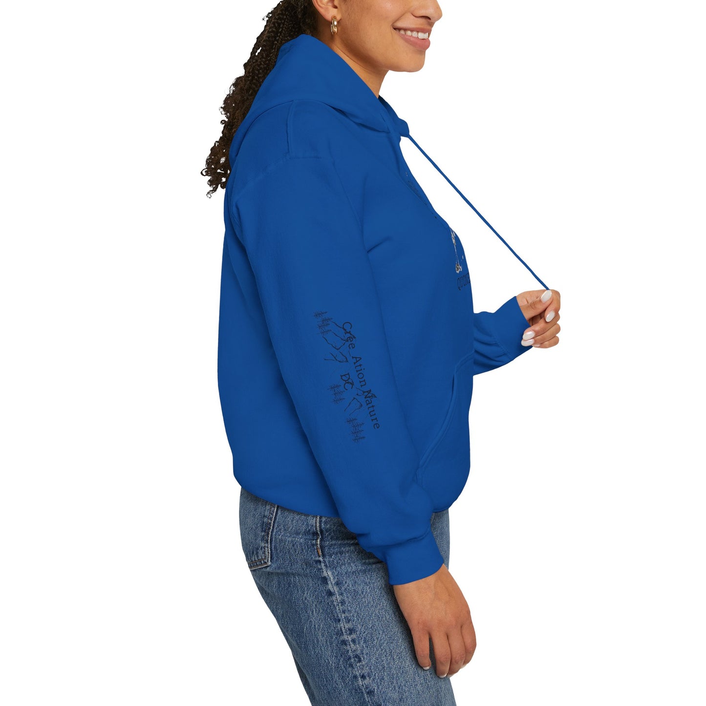 sweats a capuche -Inspirational Quote Unisex Hoodie - Cozy Heavy Blend Sweatshirt - Crée_ation Nature DC