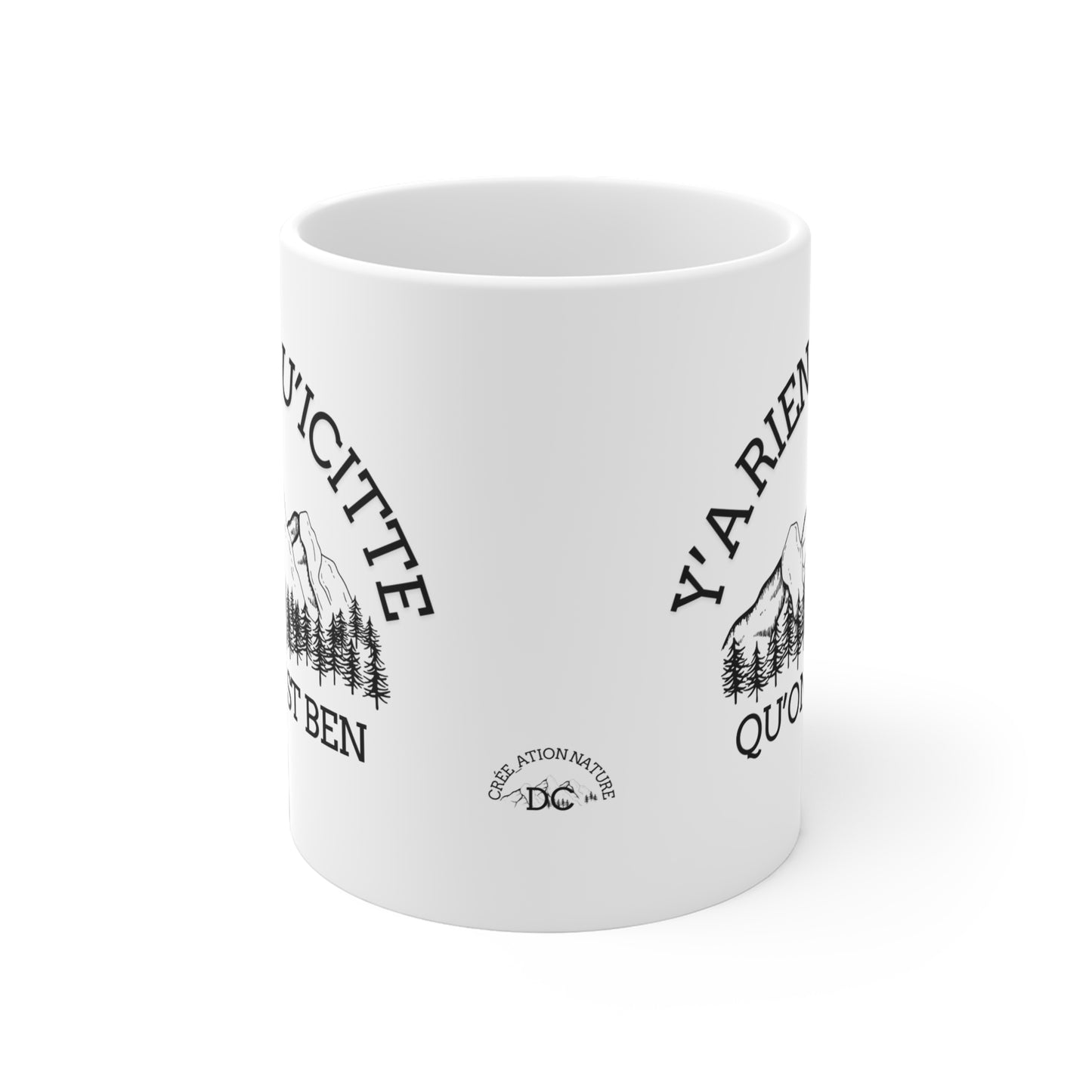 tasse a café montagne , Mountain Vibes Ceramic Mug - 11oz, 15oz, 20oz - Perfect Gift for Nature Lovers- Crée_ation Nature DC