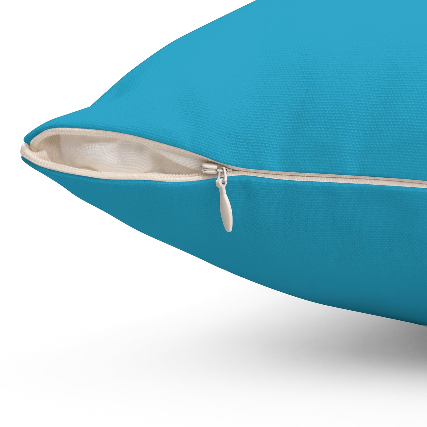 Mountain Vibe Pillow - Y'ARien Qu'icitte Qu'on Est Ben - Cozy Decor coussin bois - Crée_ation Nature DC