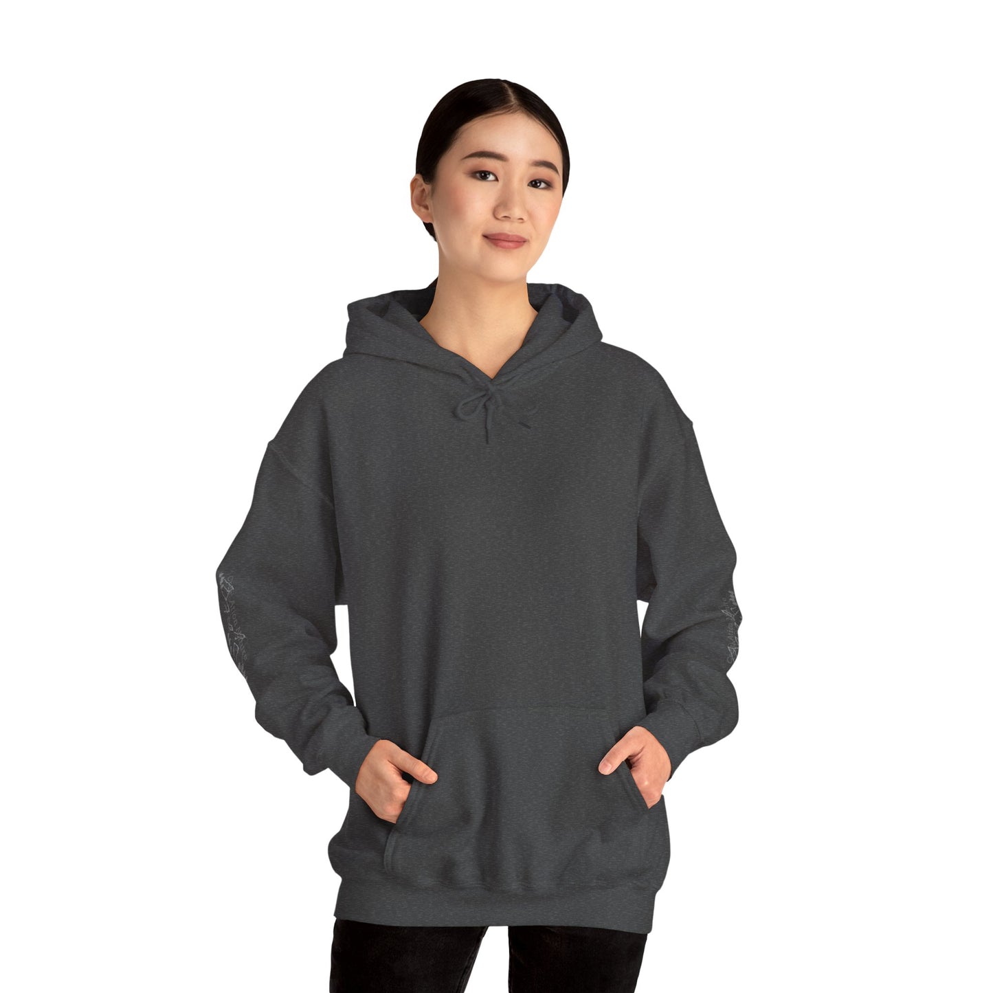 Sweats à capuche Unisex Heavy Blend™ Hooded Sweatshirt - Cozy Adventure Vibes with Motivational Quote-Crée_ation Nature DC