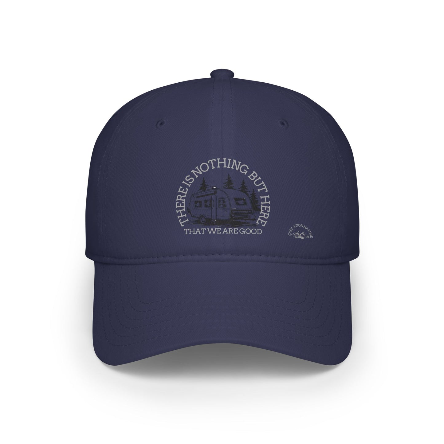 Nothing But Happy Vibes Low Profile Baseball Cap Crée_ation Nature DC
