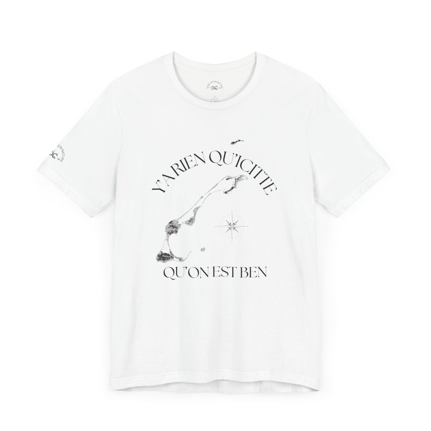Unisex Jersey Short Sleeve Tee Crée_ation Nature DC