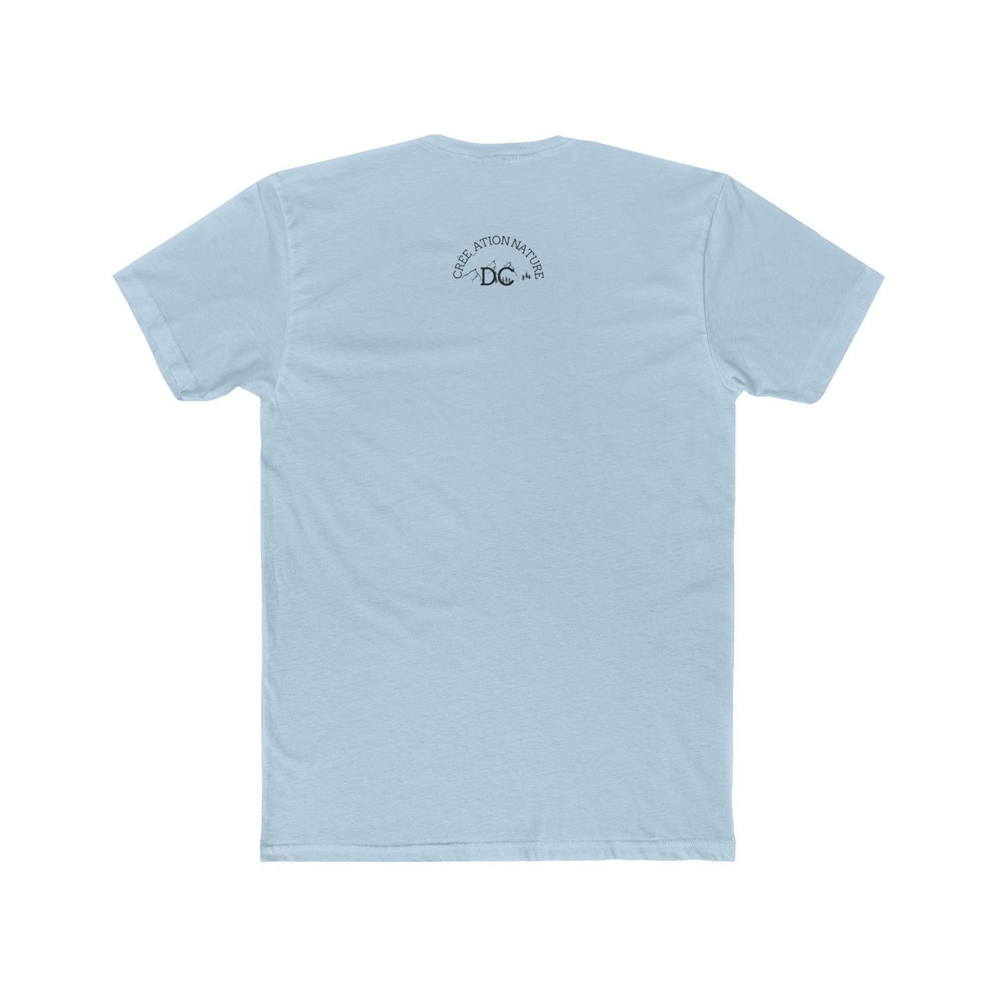 Unisex Cotton Crew Tee - Alpine Adventure Quote Tee - Crée_ation Nature DC