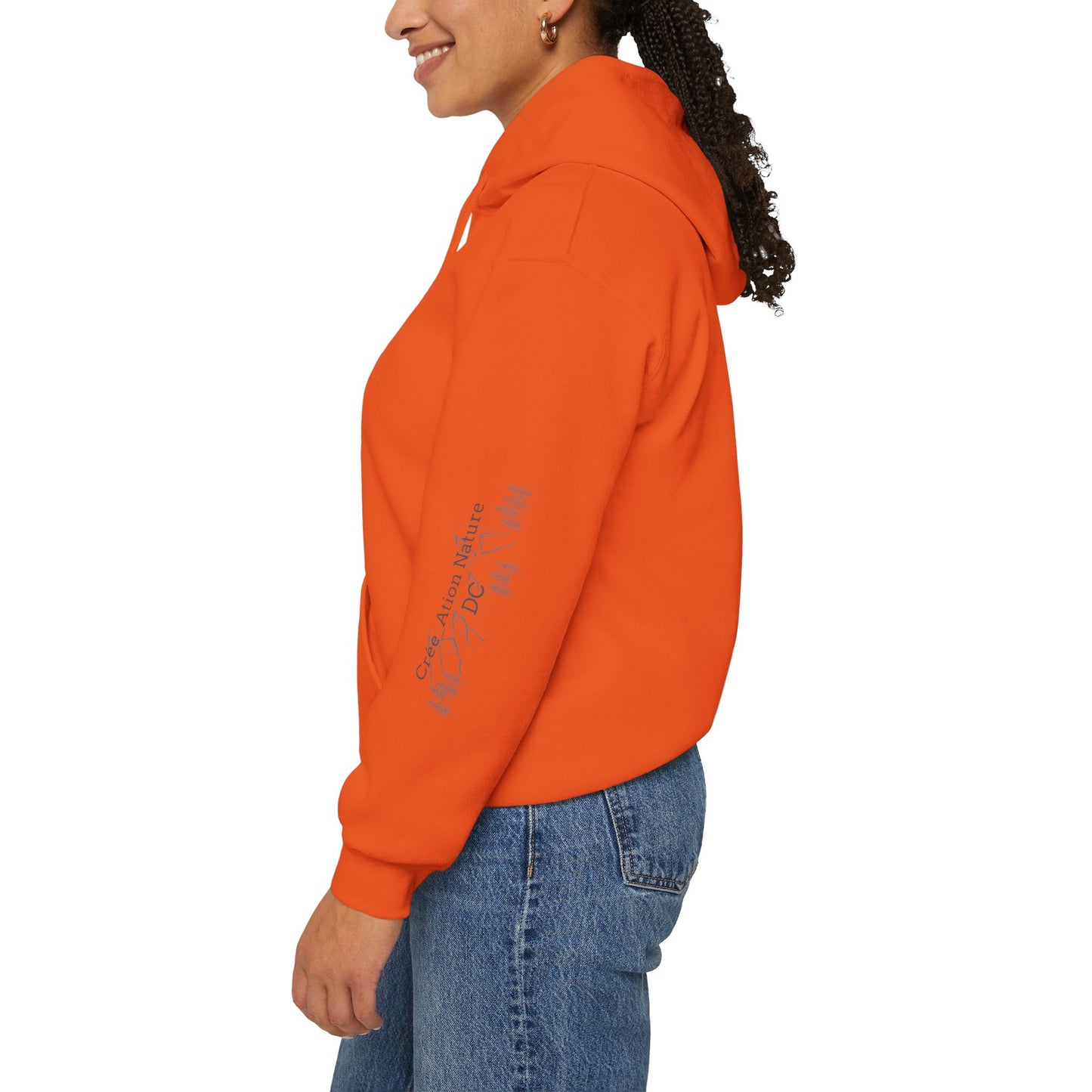 sweat-shirt à capuche unisexe - 'Y'A RIEN QU'ICITTE - Qu'On Est Ben'-Crée_ation Nature DC
