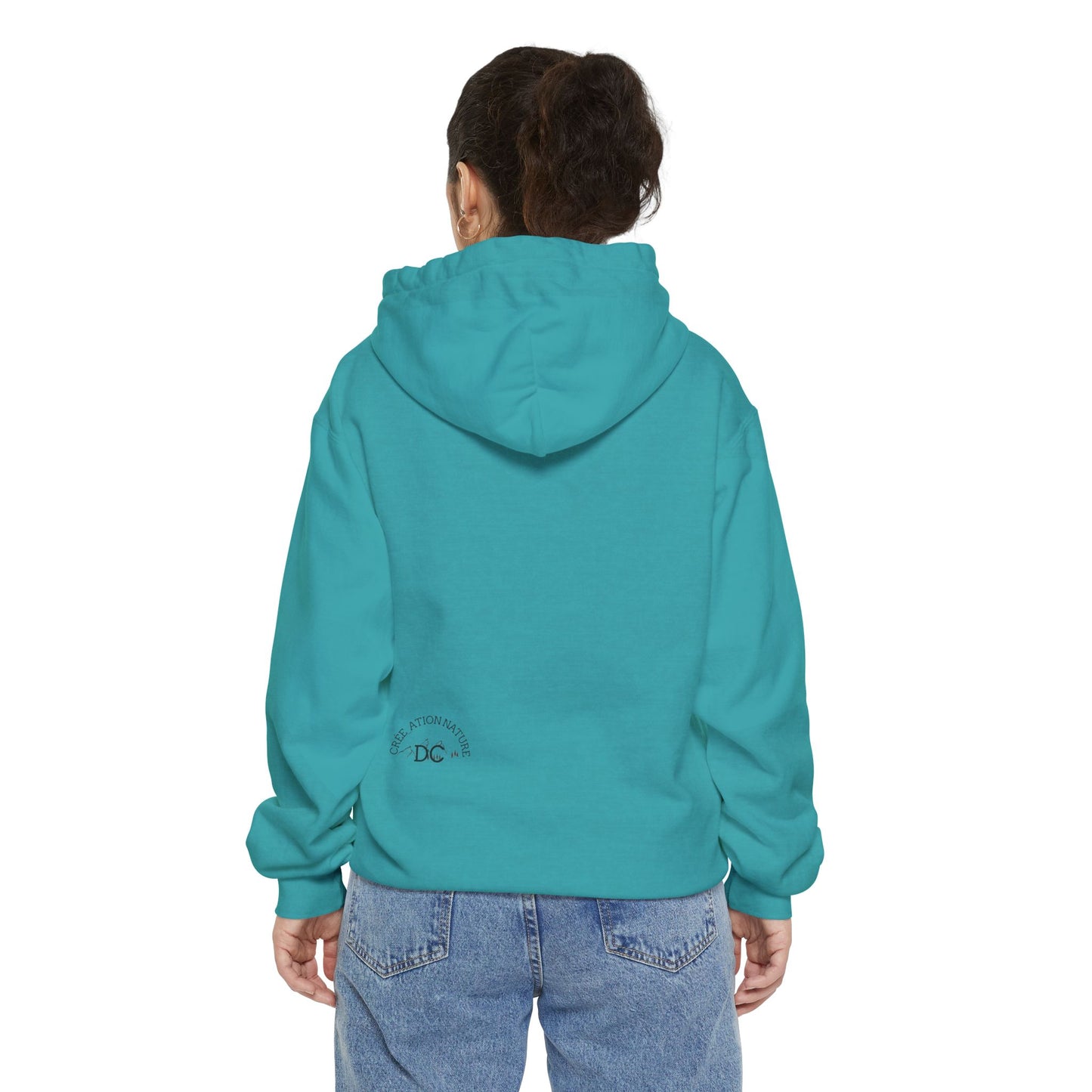 Sweats à capuche Cozy Unisex Garment-Dyed Hoodie - Nature Inspired Design - Crée_ation Nature DC