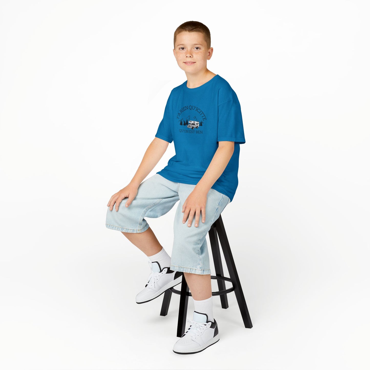 t-shirt en coton™ épais pour enfants- Adventure Awaits Kids Tee - Crée_Ation Nature DC