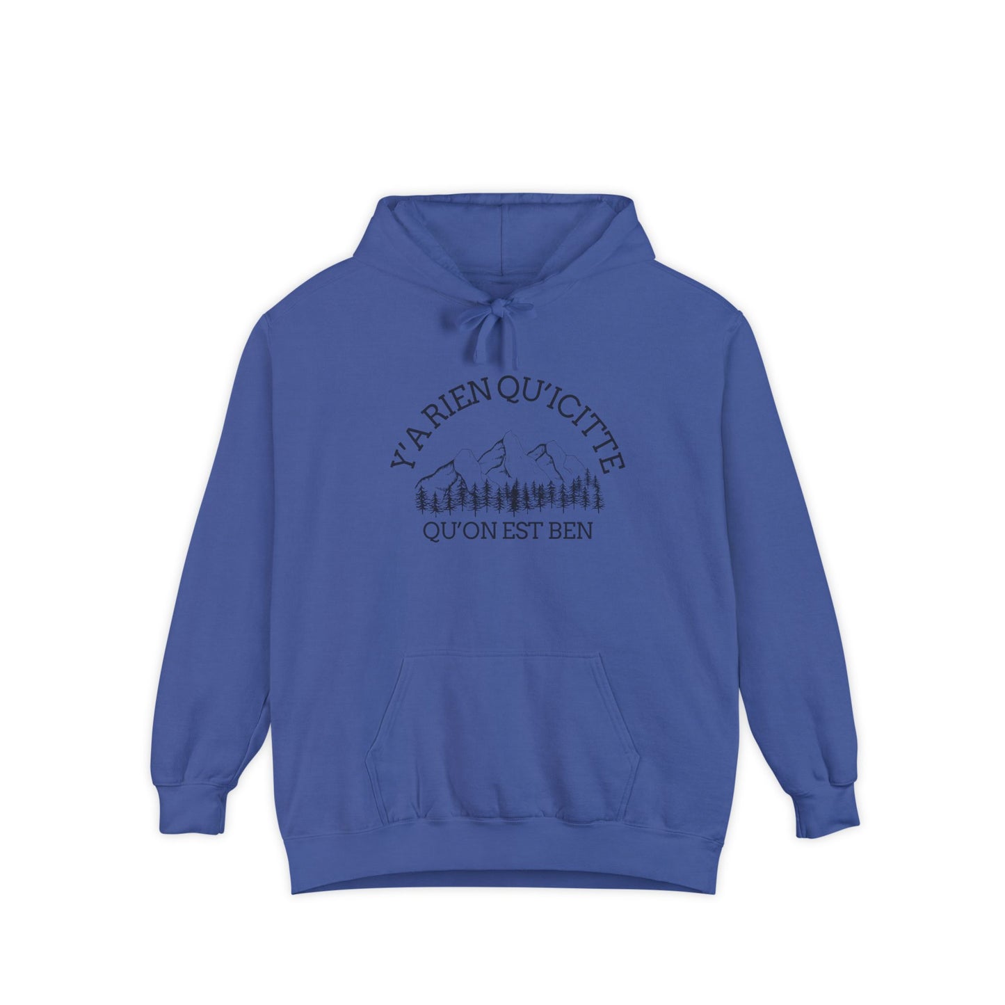 Sweats à capuche Cozy Unisex Garment-Dyed Hoodie - Nature Inspired Design - Crée_ation Nature DC