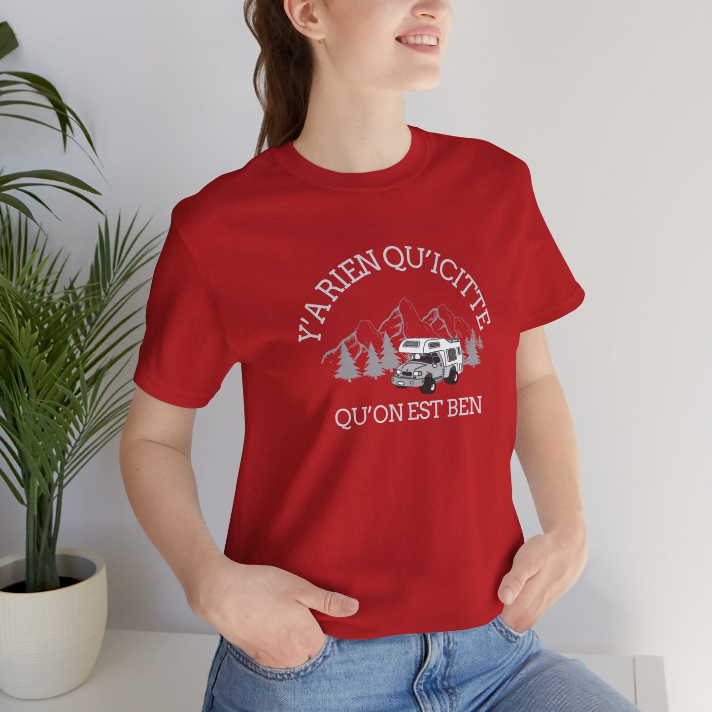 Adventure Ready Unisex Tee - 'Ya Rien Qu'Il Citte' Graphic-Crée_ation Nature DC