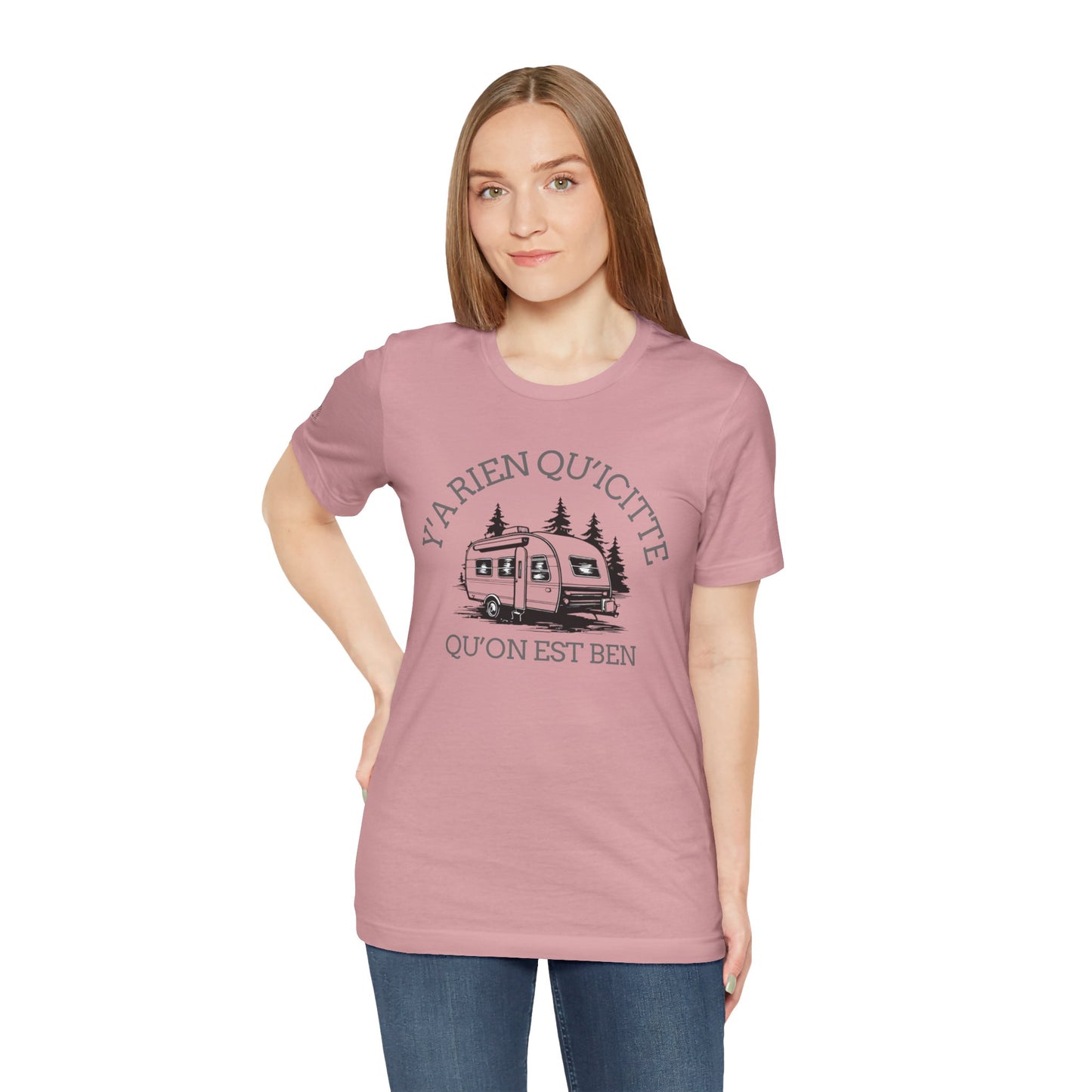 Bohemian RV Adventure Tee - Y'A Rien Qu'citte Qu'on Est Ben - Crée_ation Nature DC