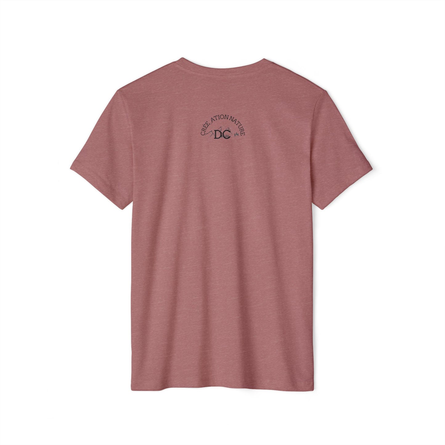 Organic Cotton Adventure T-Shirt - 'Ya Rien Qu'citte Qu'on Est Ben' - Eco-Friendly Outdoor Tee - Crée_ation Nature DC