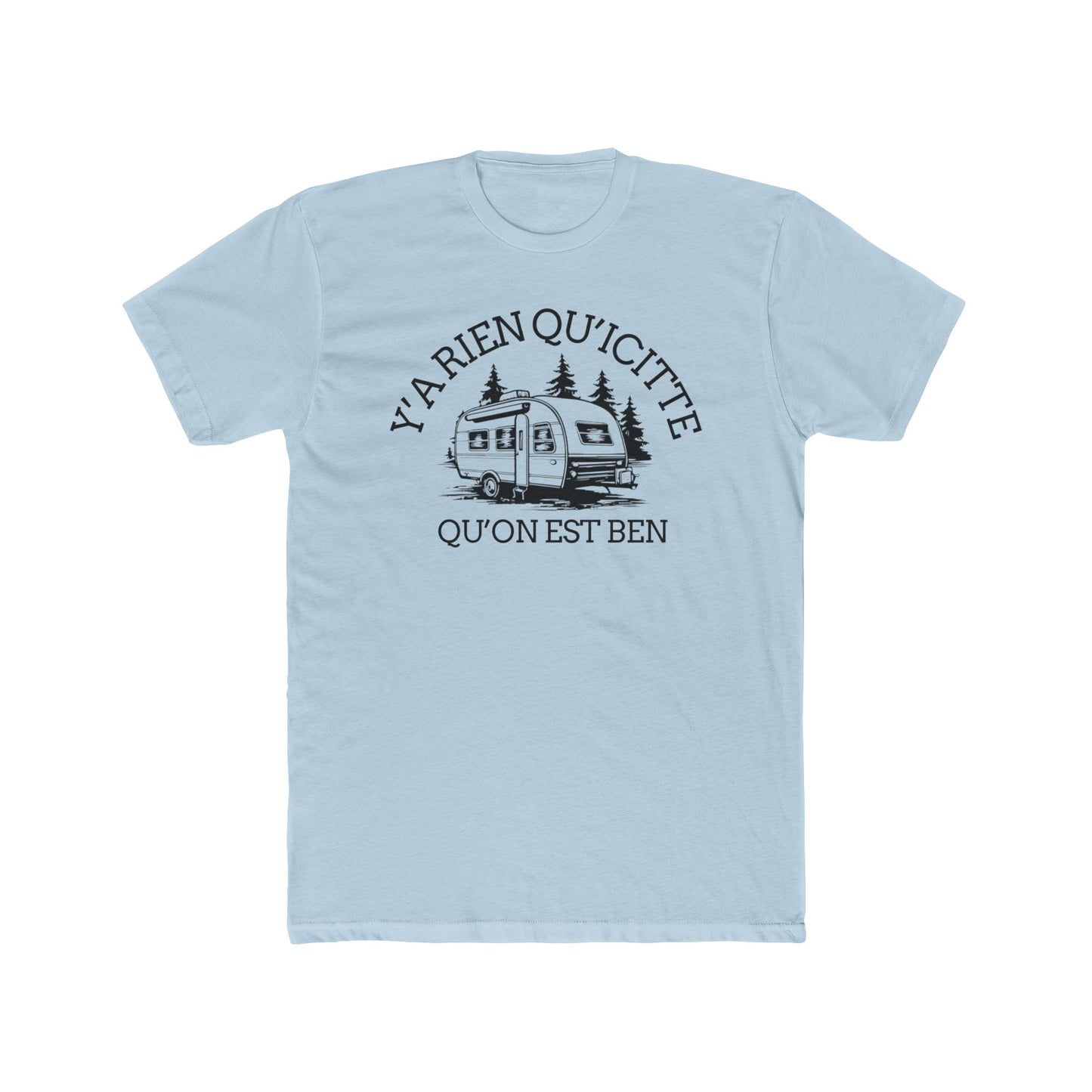 Unisex Cotton Crew Tee - Vintage RV Adventure T-Shirt -Crée_ation Nature DC