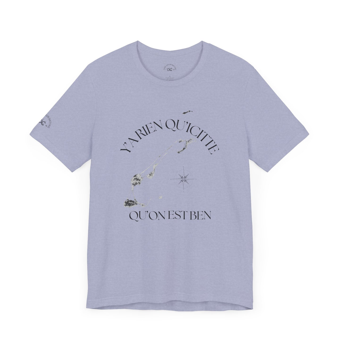 Unisex Jersey Short Sleeve Tee Crée_ation Nature DC