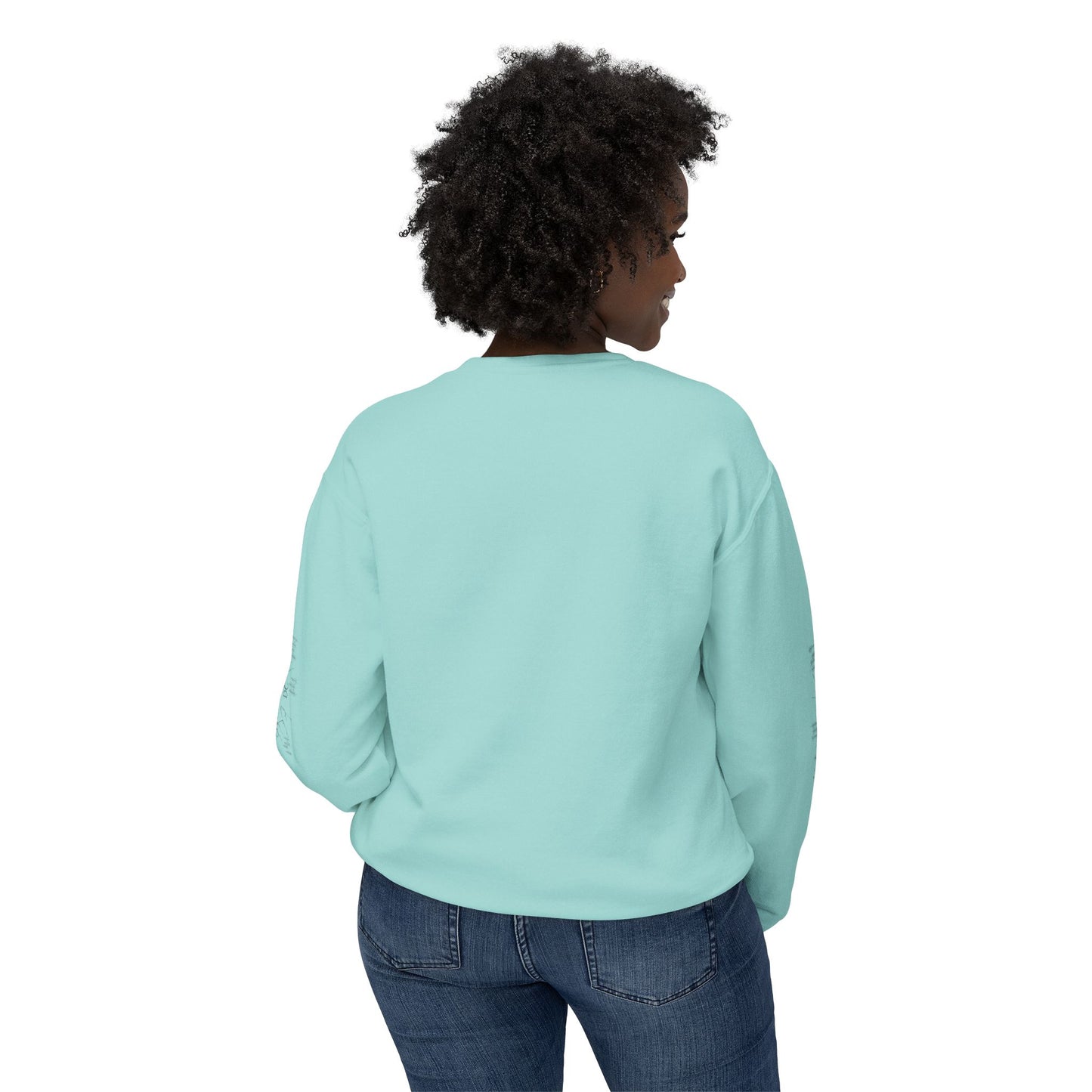 Unisex Lightweight Crewneck Sweatshirt - Crée_ation Nature DC