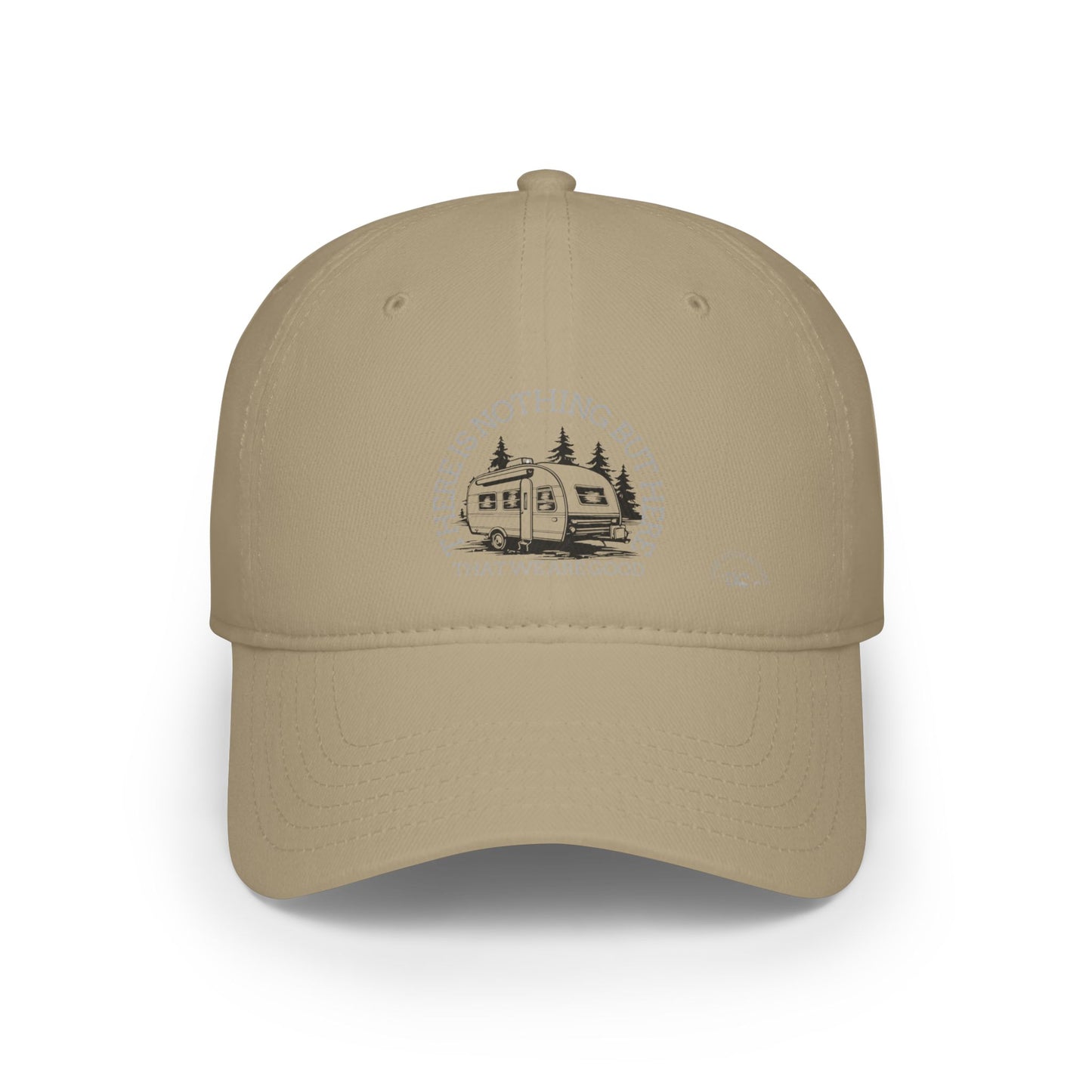 Nothing But Happy Vibes Low Profile Baseball Cap Crée_ation Nature DC