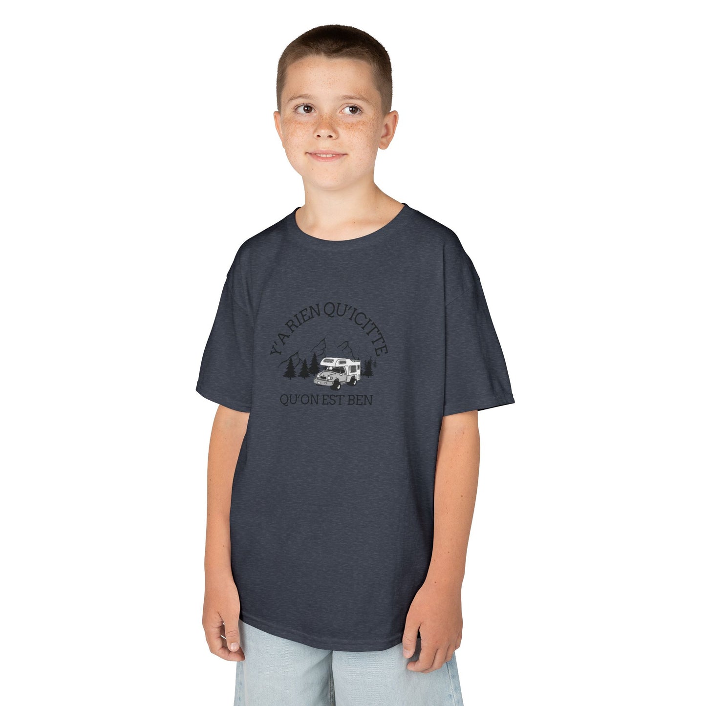t-shirt en coton™ épais pour enfants- Adventure Awaits Kids Tee - Crée_Ation Nature DC