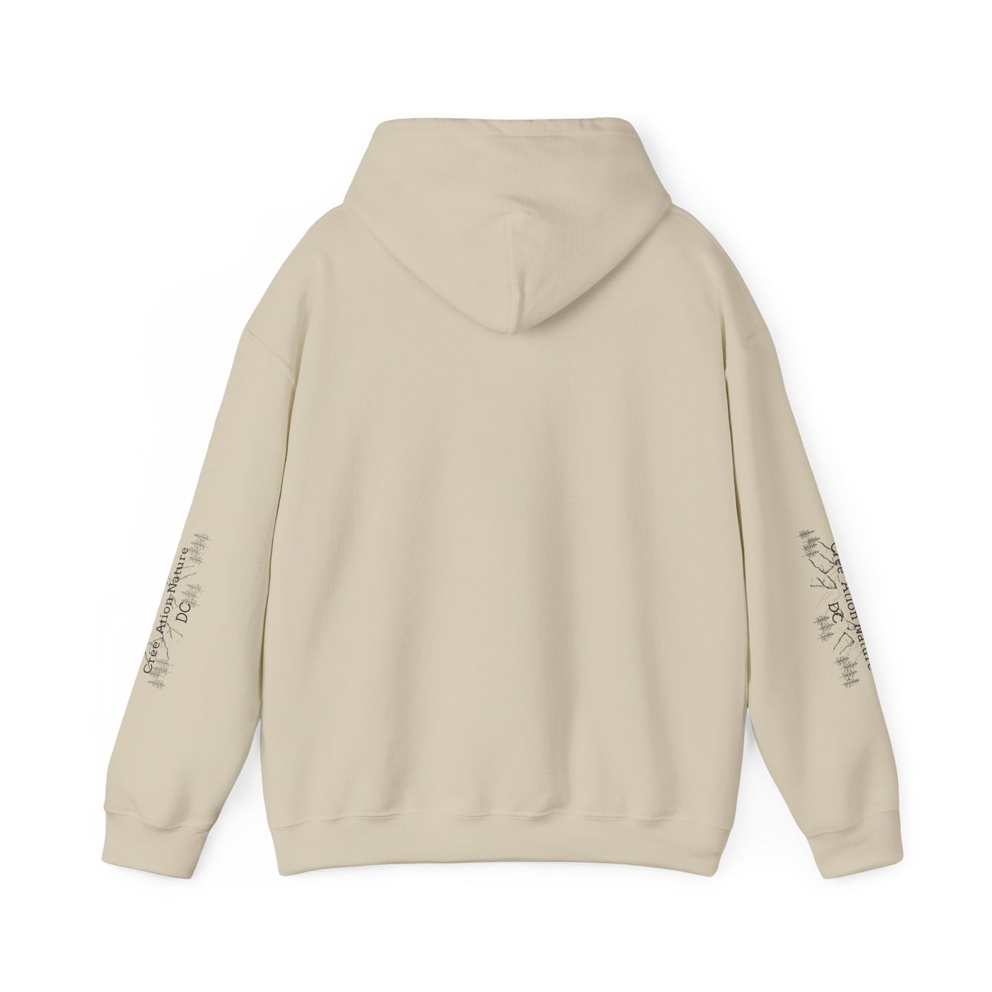 sweats a capuche -Inspirational Quote Unisex Hoodie - Cozy Heavy Blend Sweatshirt - Crée_ation Nature DC