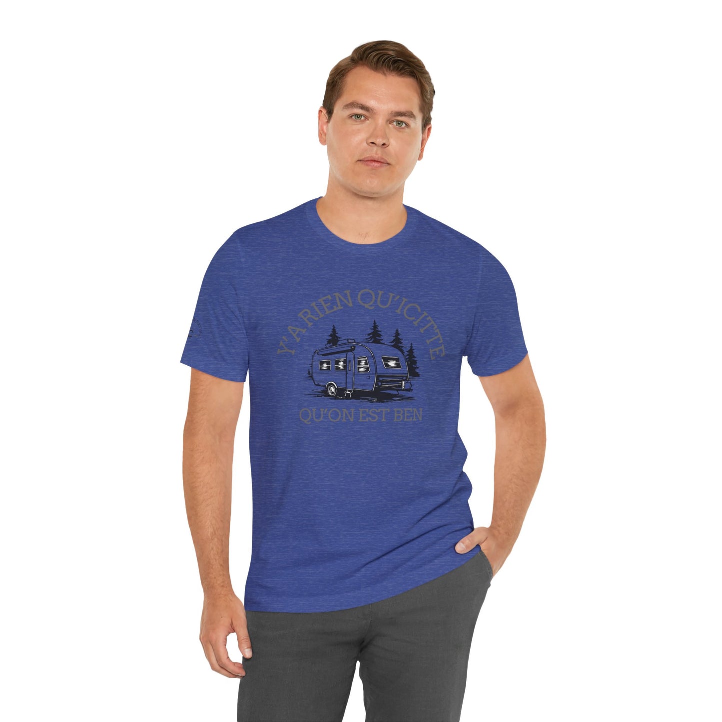 Bohemian RV Adventure Tee - Y'A Rien Qu'citte Qu'on Est Ben - Crée_ation Nature DC