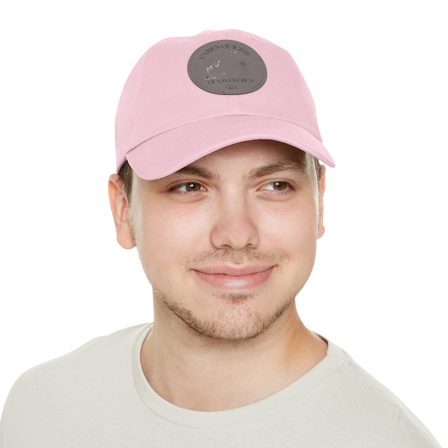 Adventure Dad Hat with Leather Patch - Perfect for Outdoor Enthusiasts - Crée_ation Nature DC