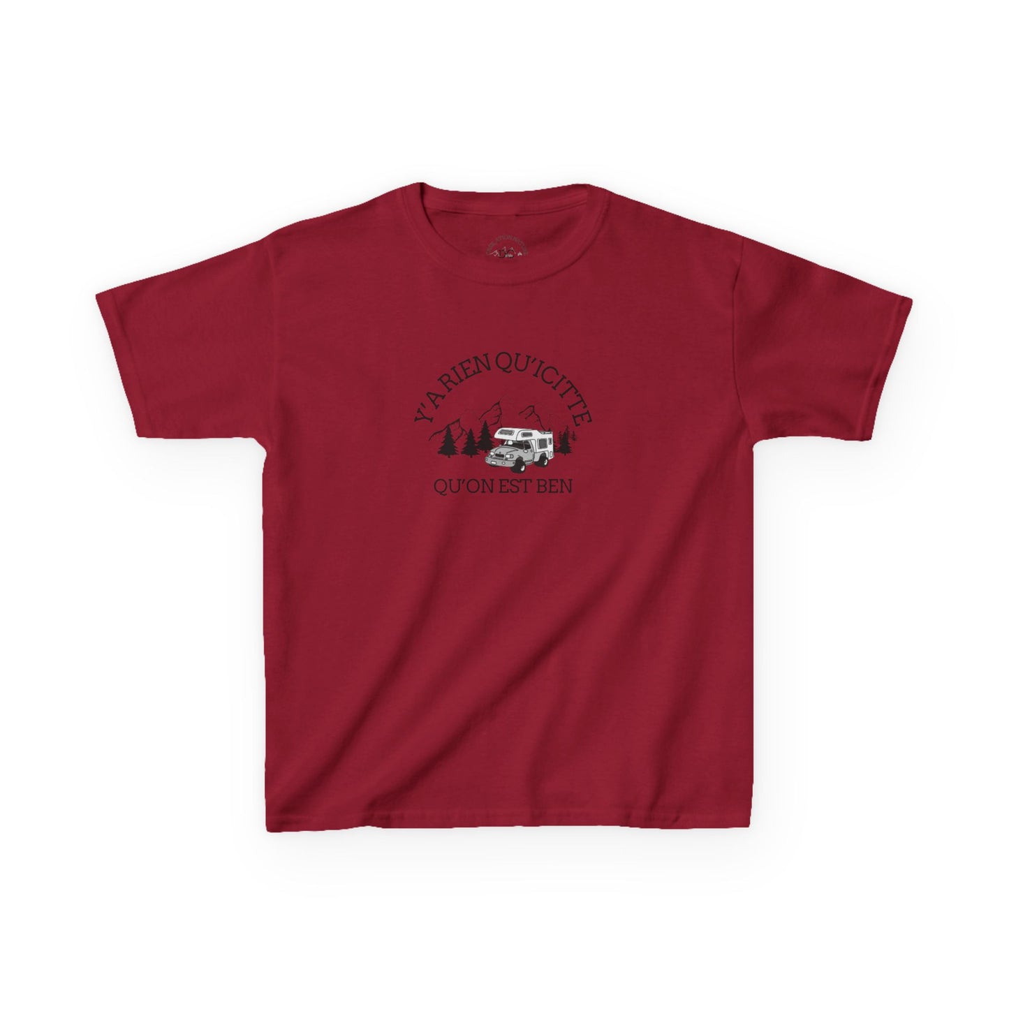 t-shirt en coton™ épais pour enfants- Adventure Awaits Kids Tee - Crée_Ation Nature DC