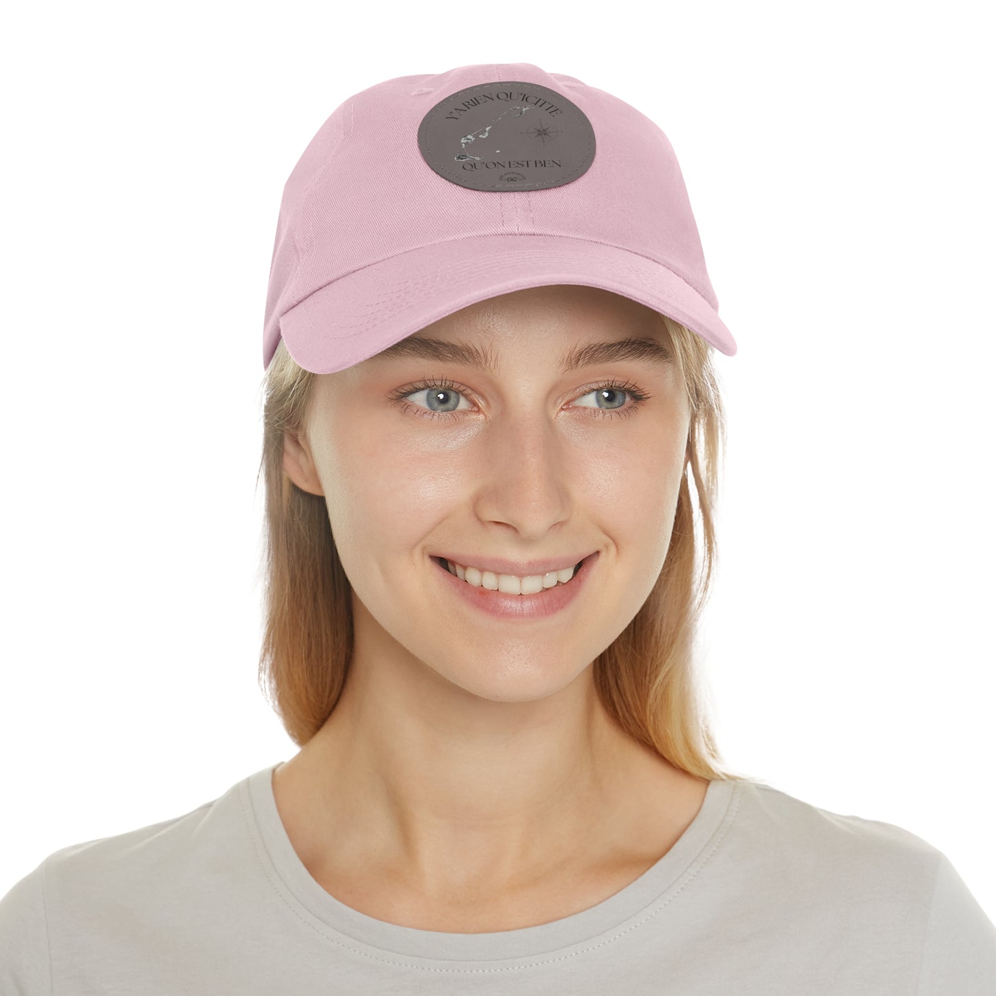 Adventure Dad Hat with Leather Patch - Perfect for Outdoor Enthusiasts - Crée_ation Nature DC
